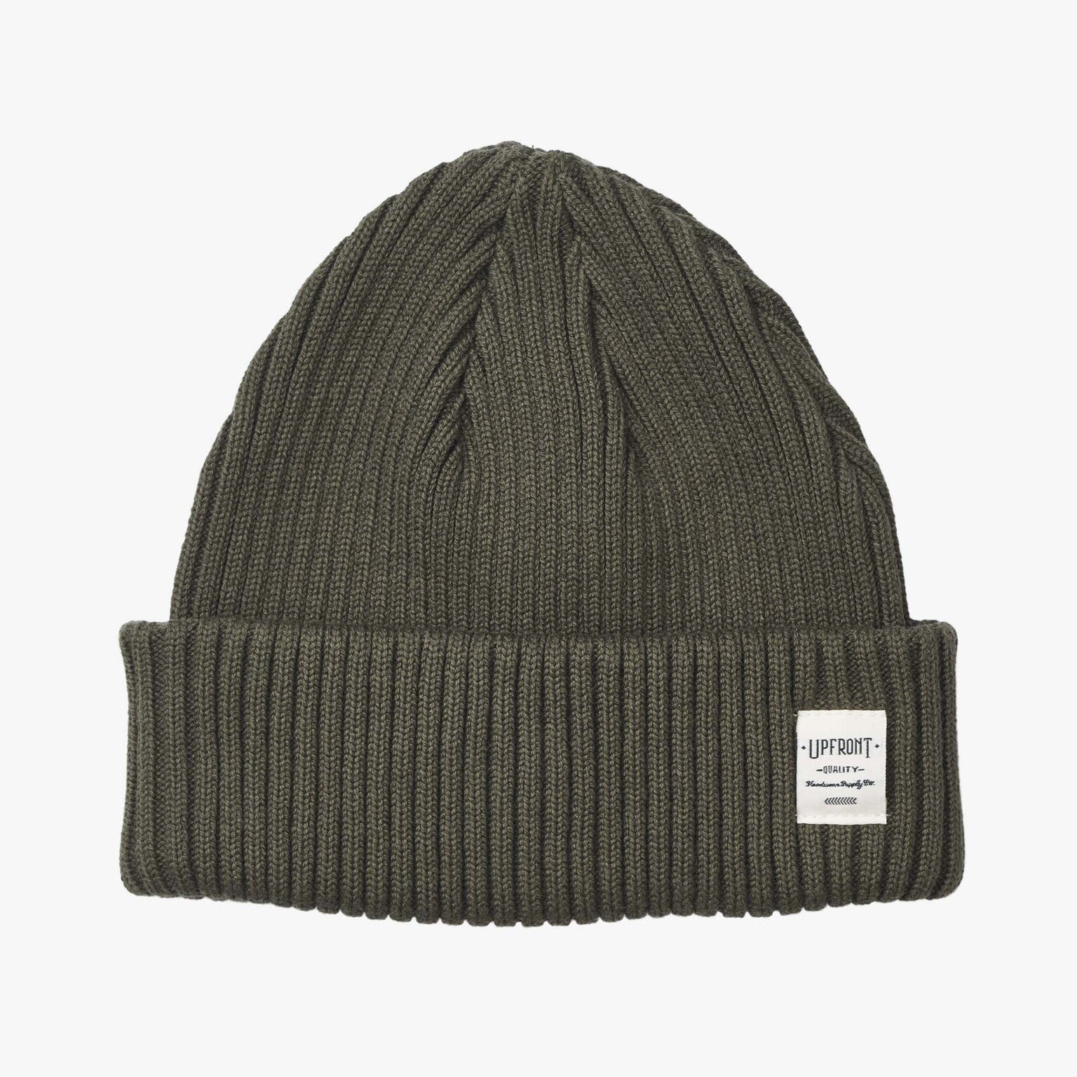 Upfront //Bridge Beanie - Bronze Green