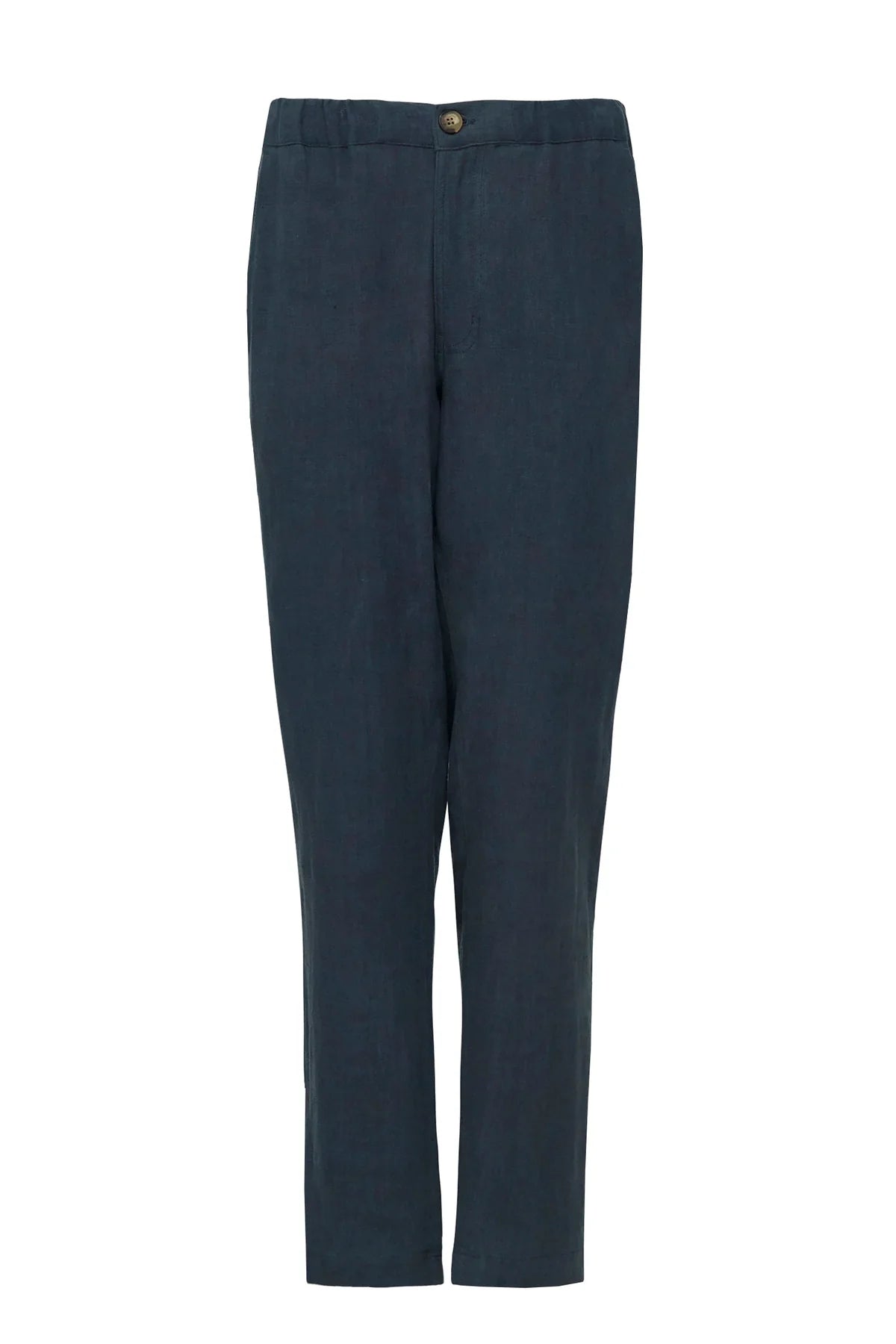 Mazine // Regular Linen Pants - Ink Blue