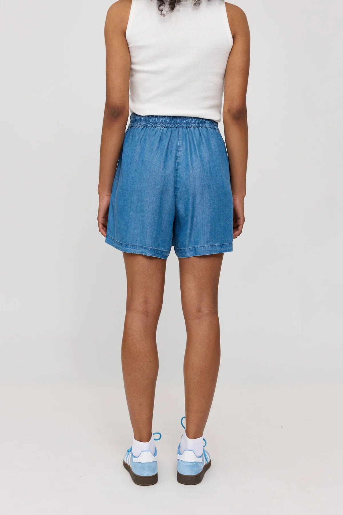 Mazine // Denim Shorts - Dark blue