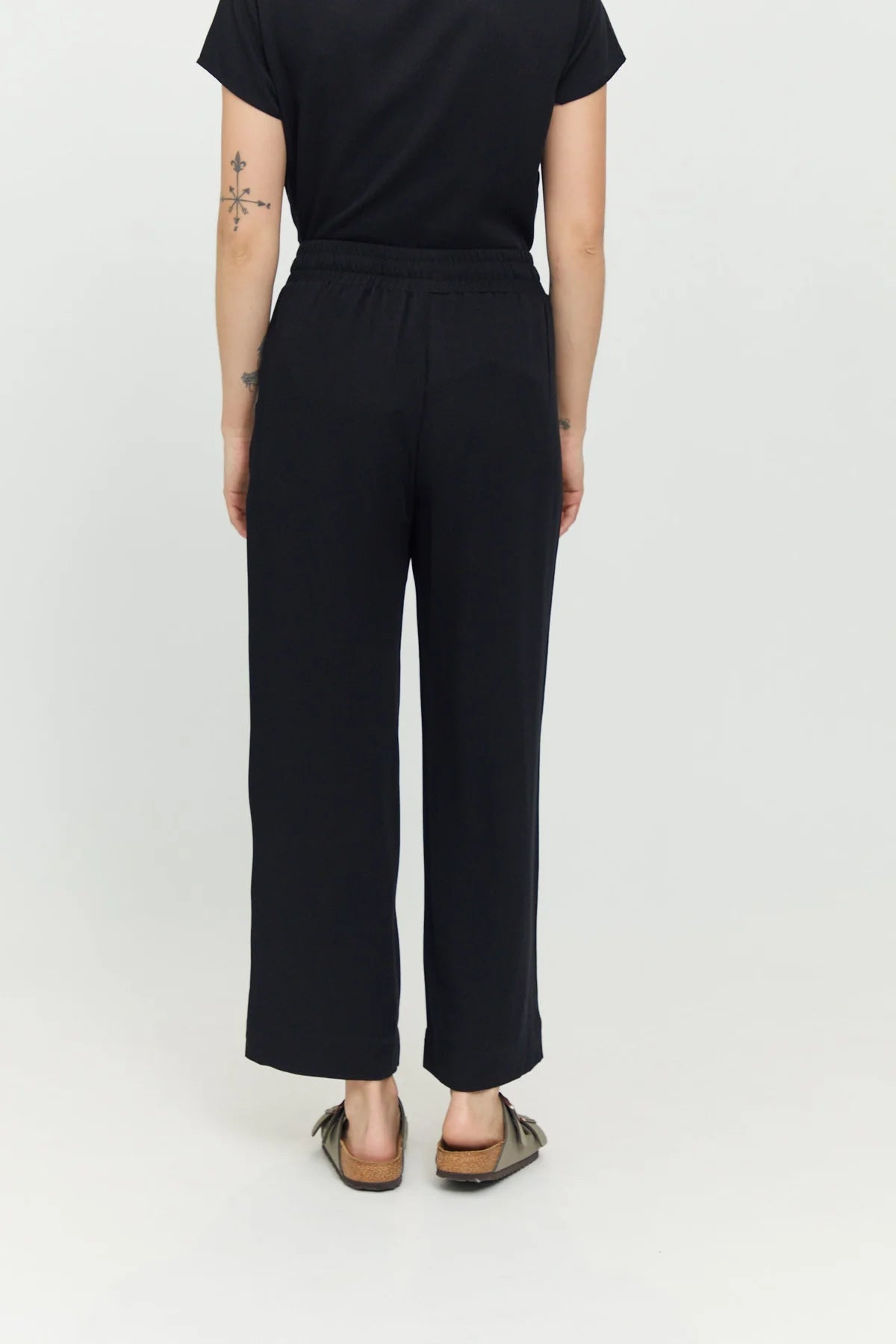 Mazine // Wide Leg Pants - Black