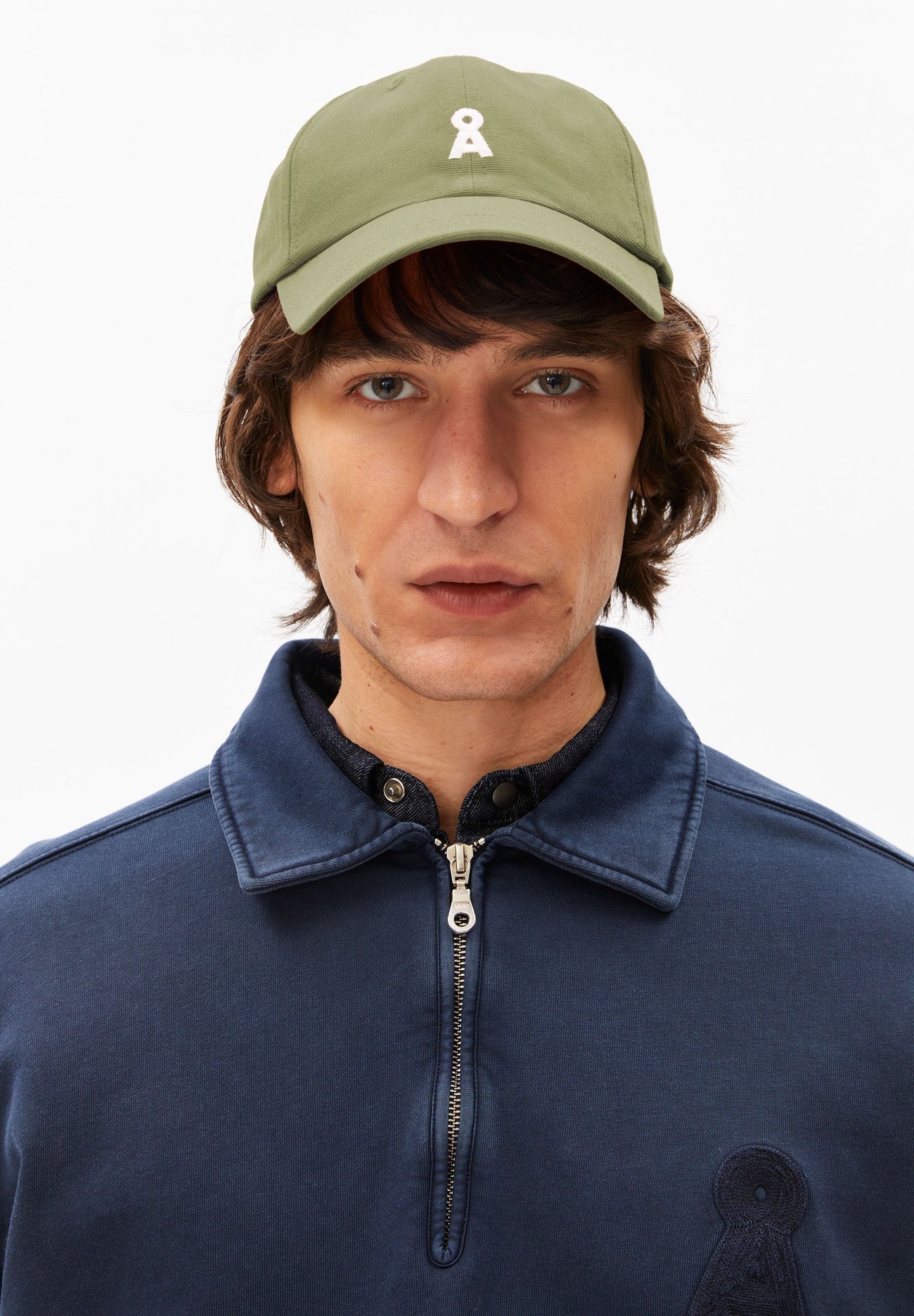 ARMEDANGELS // YENAAS BOLD CAP - fatigue green