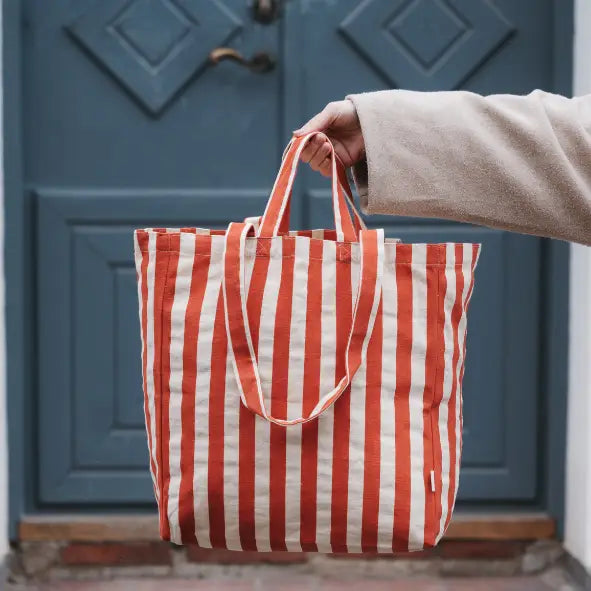 Omom // Randig bag - Orange