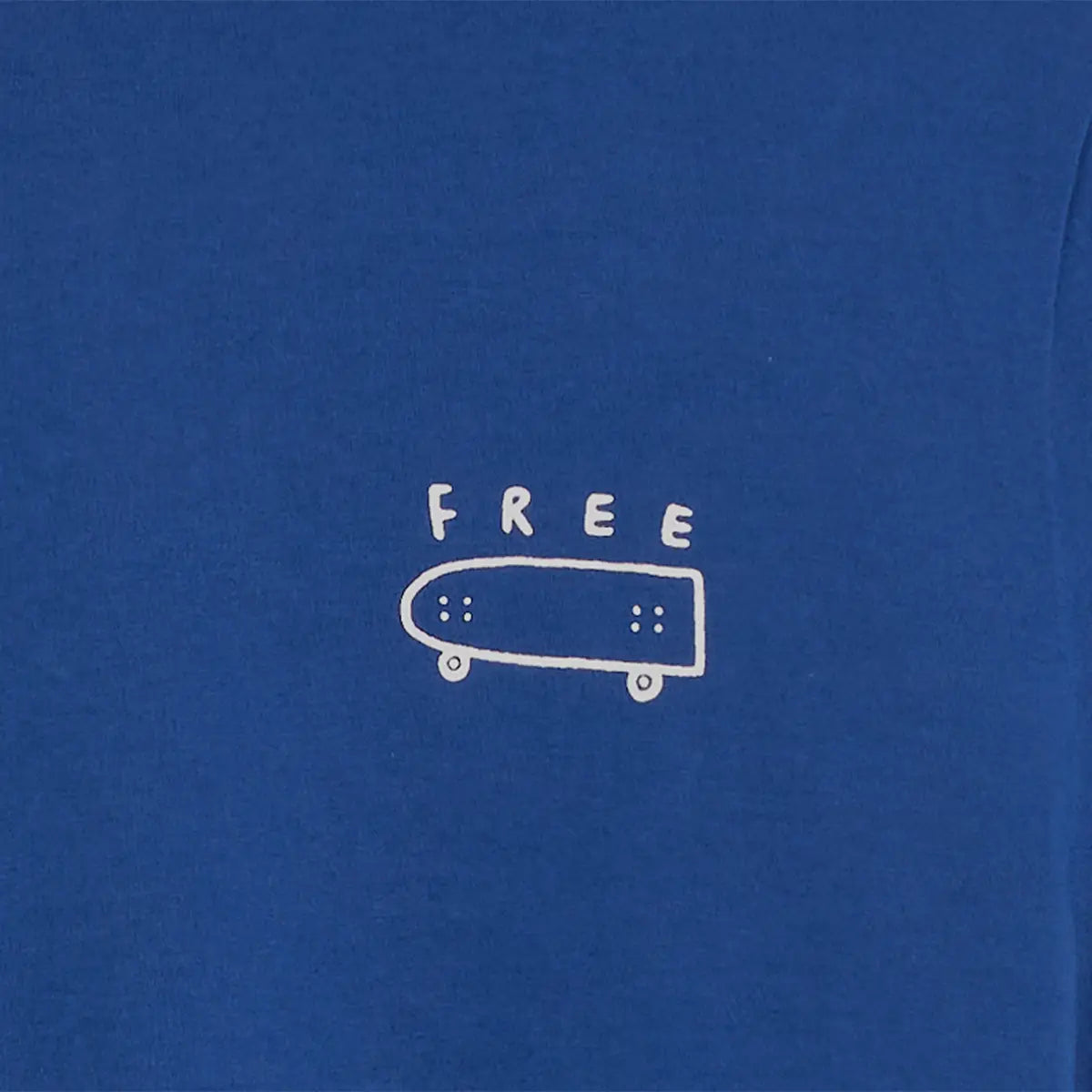 Bask in the sun // Free Tee - Cobalt