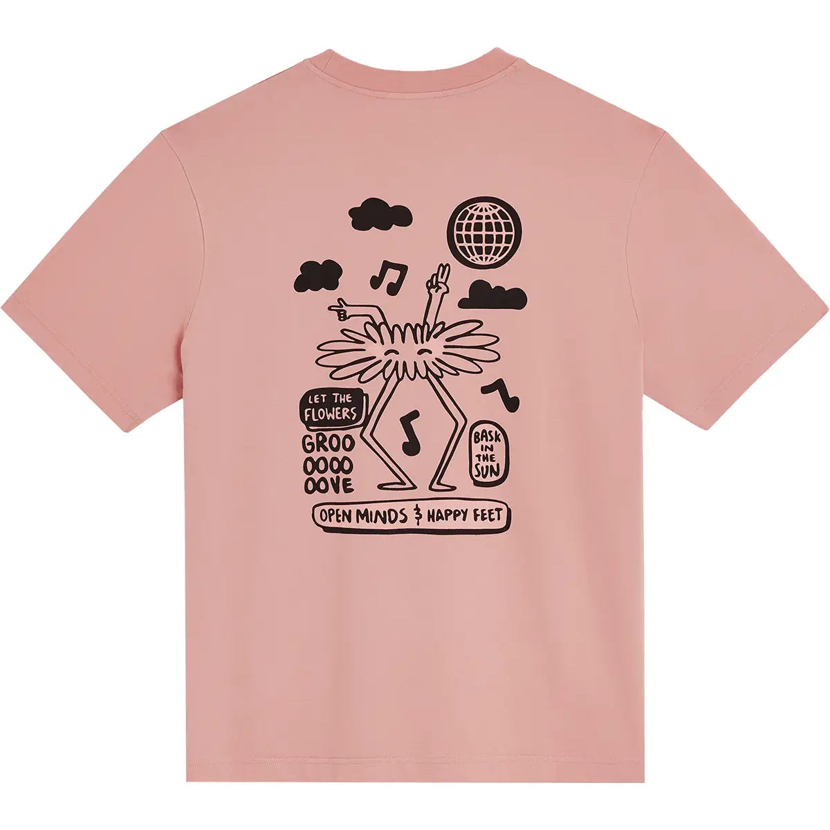 Bask in the sun // Groove Tee - Flamingo