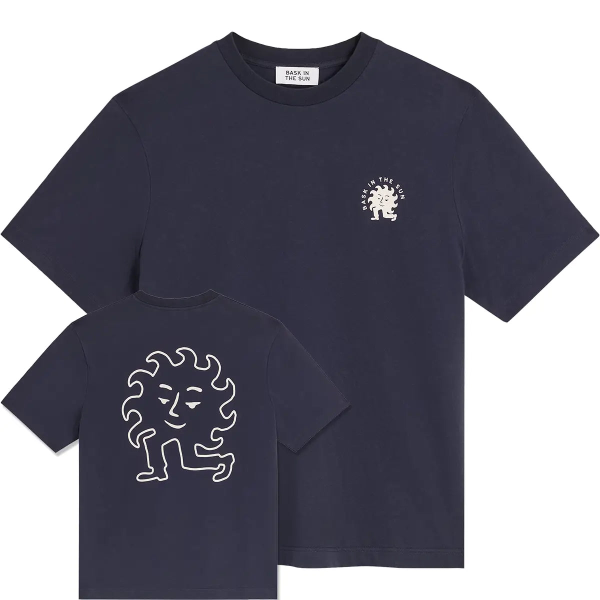 Bask in the sun // Sun Tee - Midnight