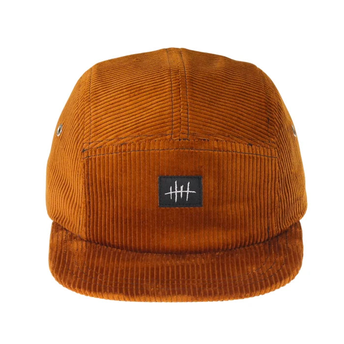 Captn-Crop - 5-PANEL CAP | Corduroy Bourbon