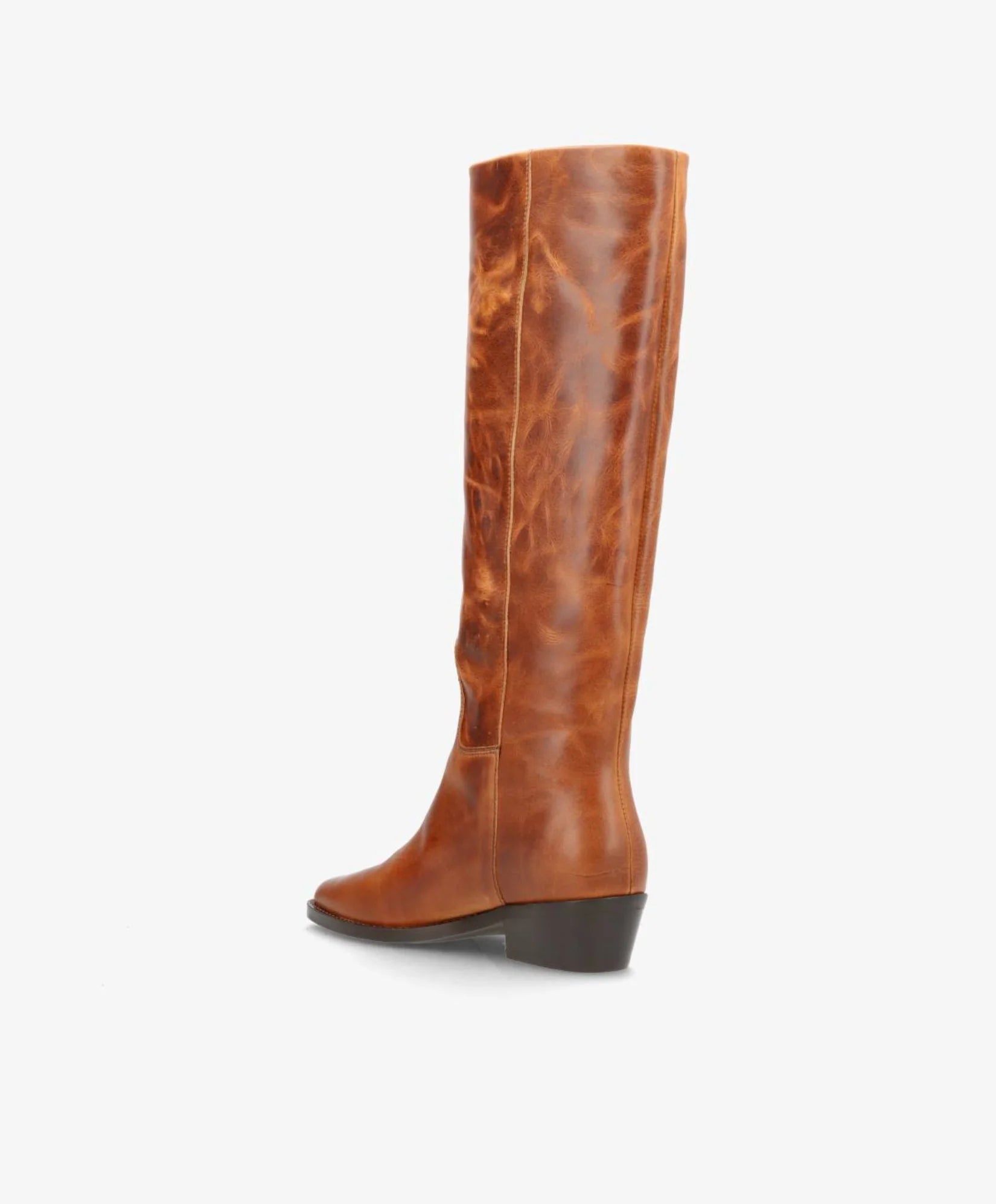 Phenub // Confidence Long Boots - Cognac