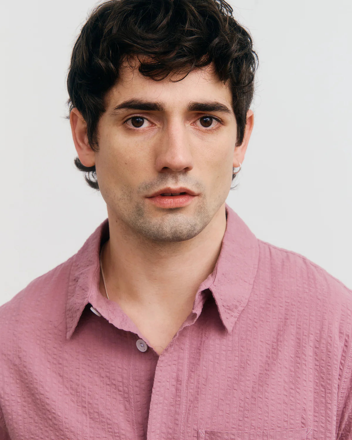 Rotholz // Casual Shirt - Stone Pink