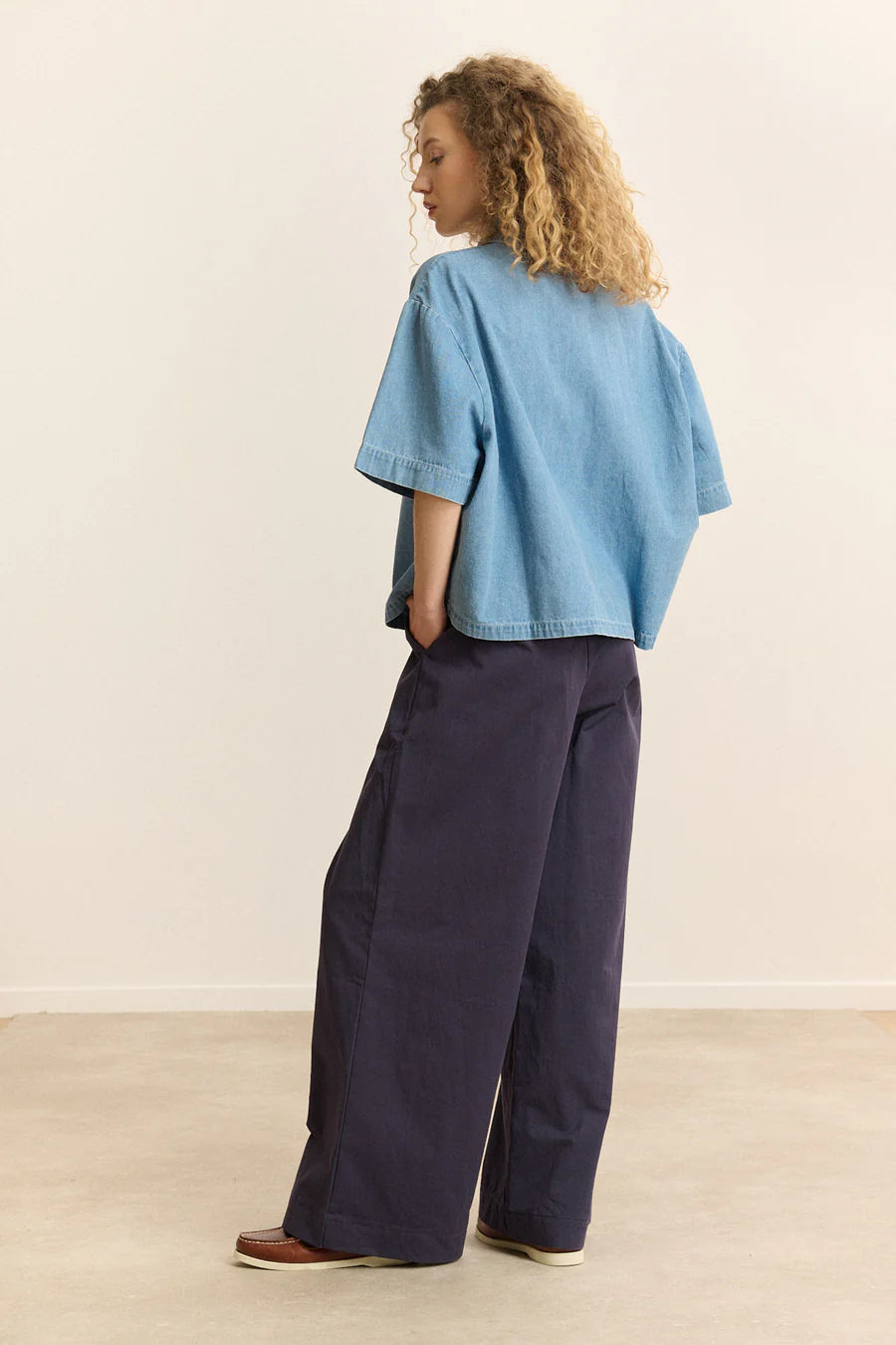 Garance Paris // Celine Chemise - Bleu