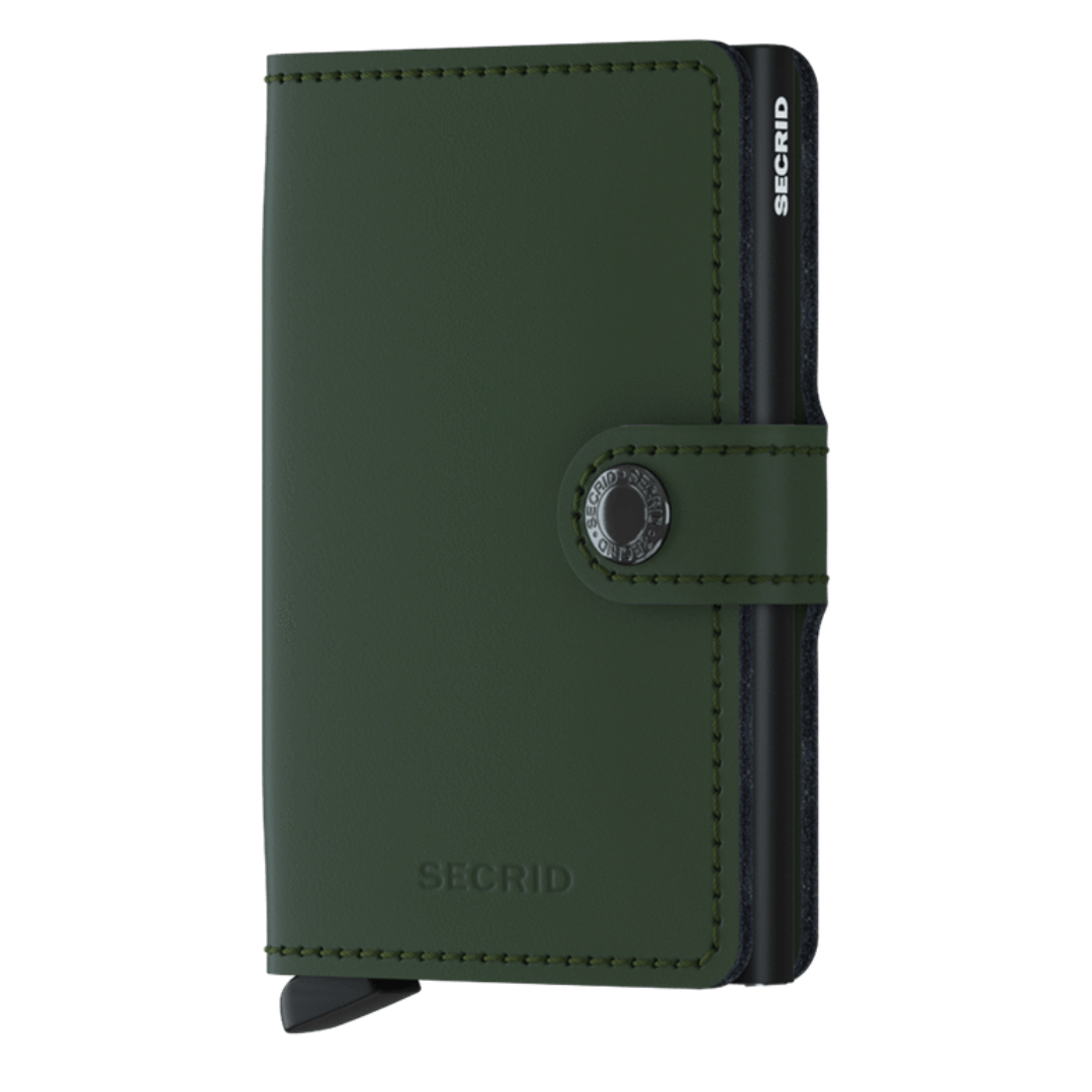 Secrid // Miniwallet - Matte Green/Black