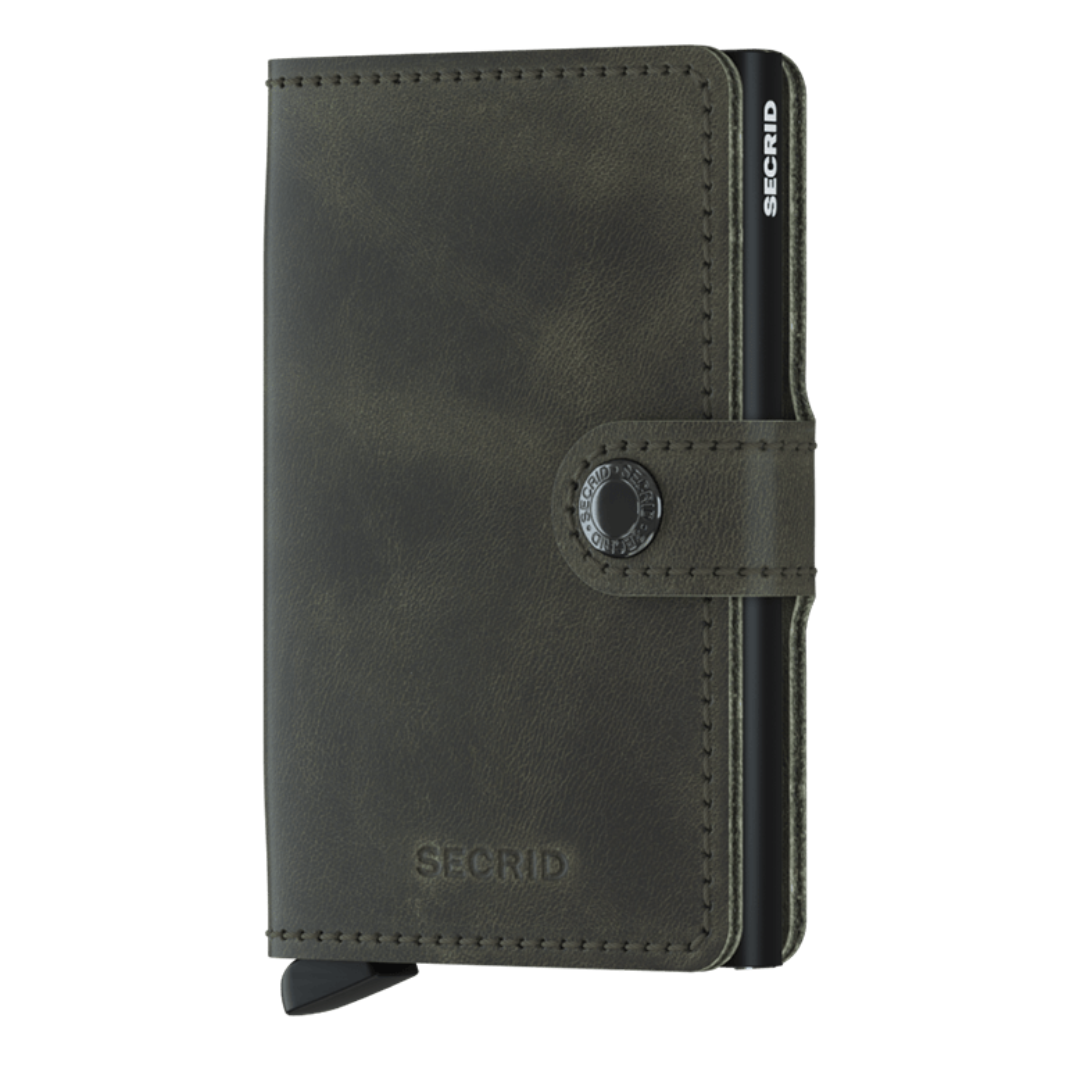 Secrid // Miniwallet - Olive/Black