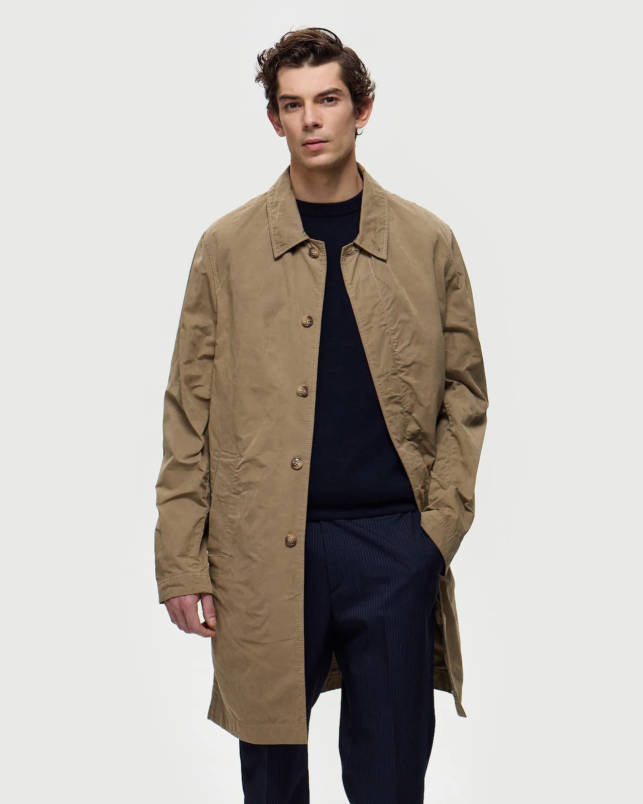 Lafaurie // FINSCHER - Waterproof Coat - Etoupe Beige