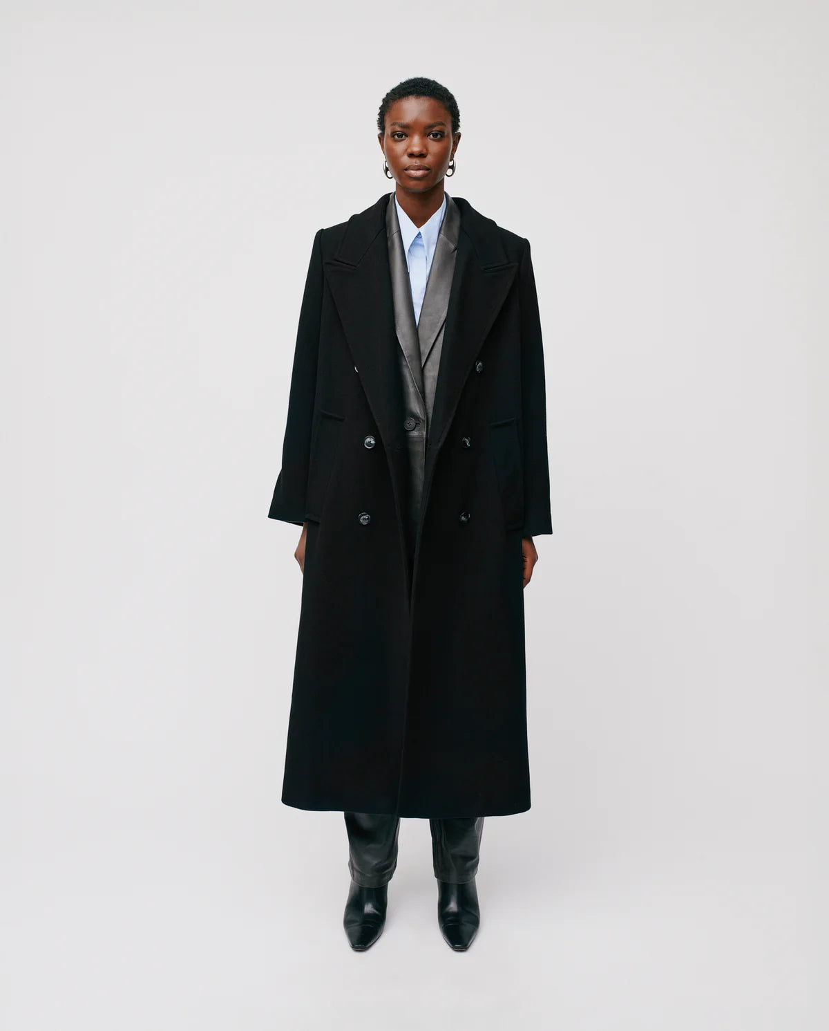 Ivy oak // CLEMENCE Coat - Black