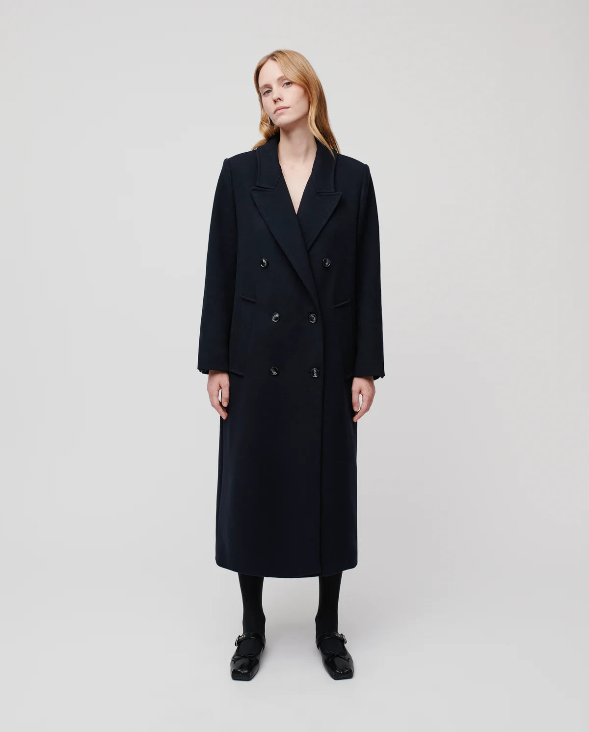 Ivy oak // CLEMENCE Coat - Navy