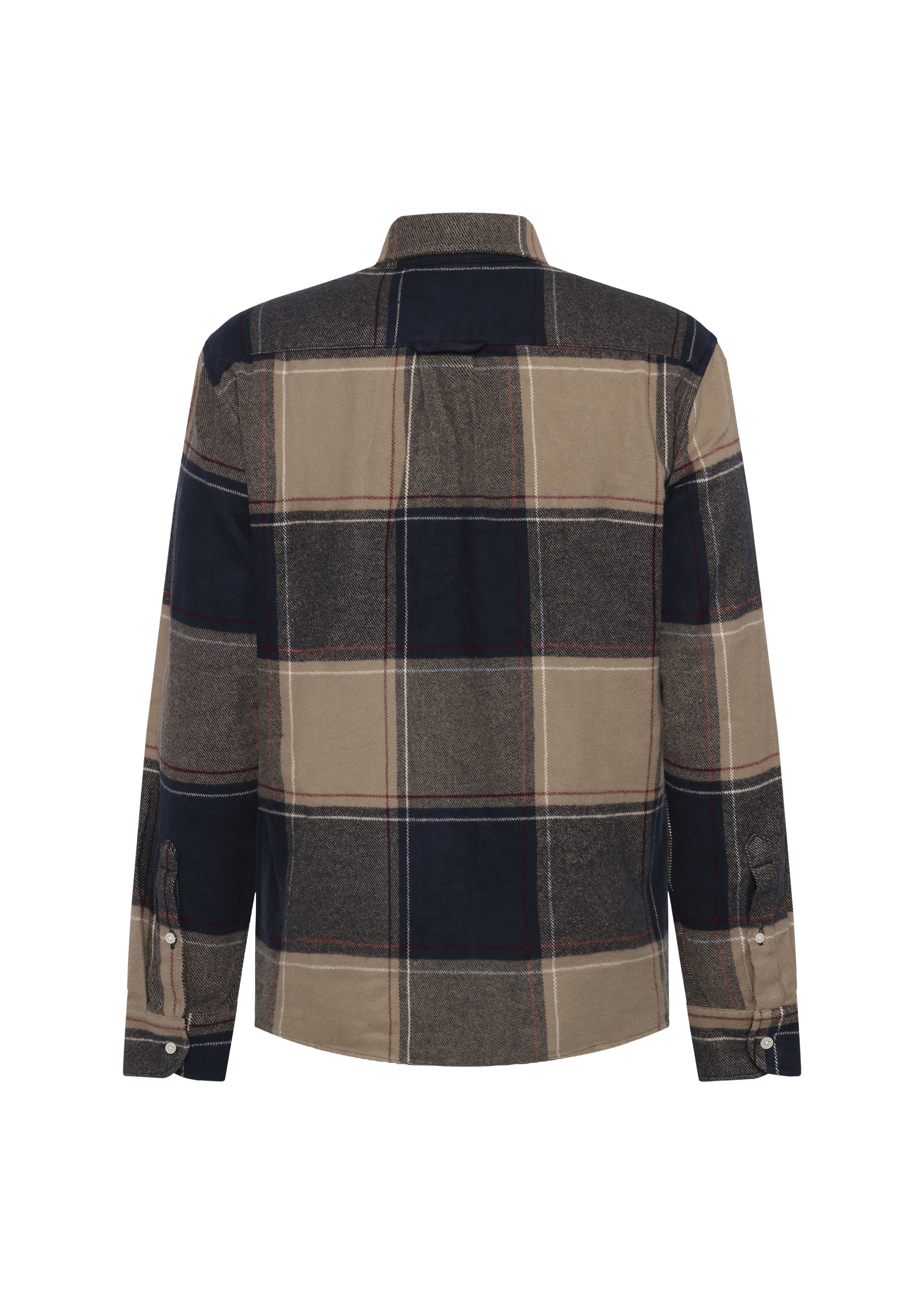 Klitmøller Collective // Claus Shirt // Sand/navy/red