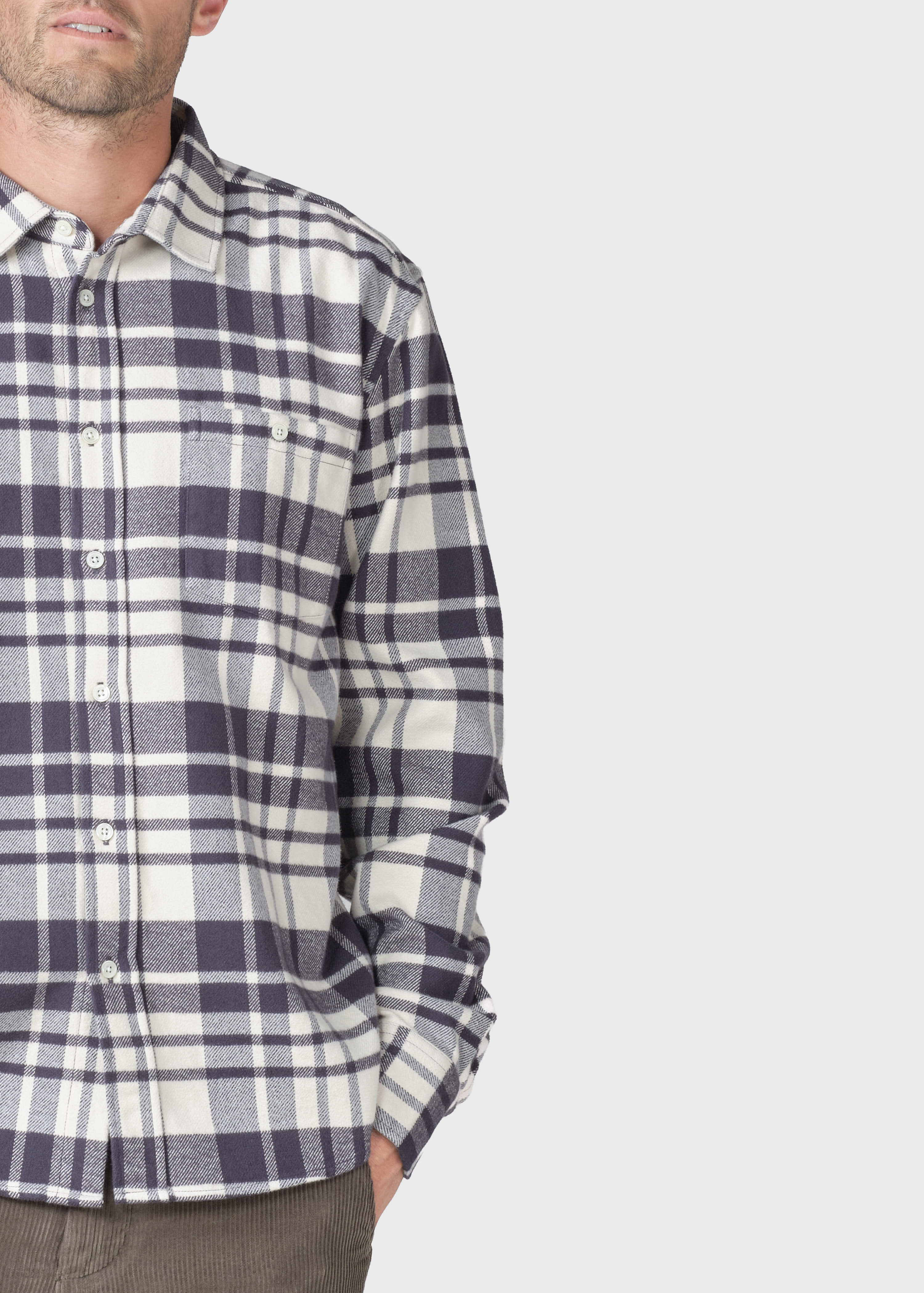 Klitmøller Collective // Scott Shirt //Navy-cream