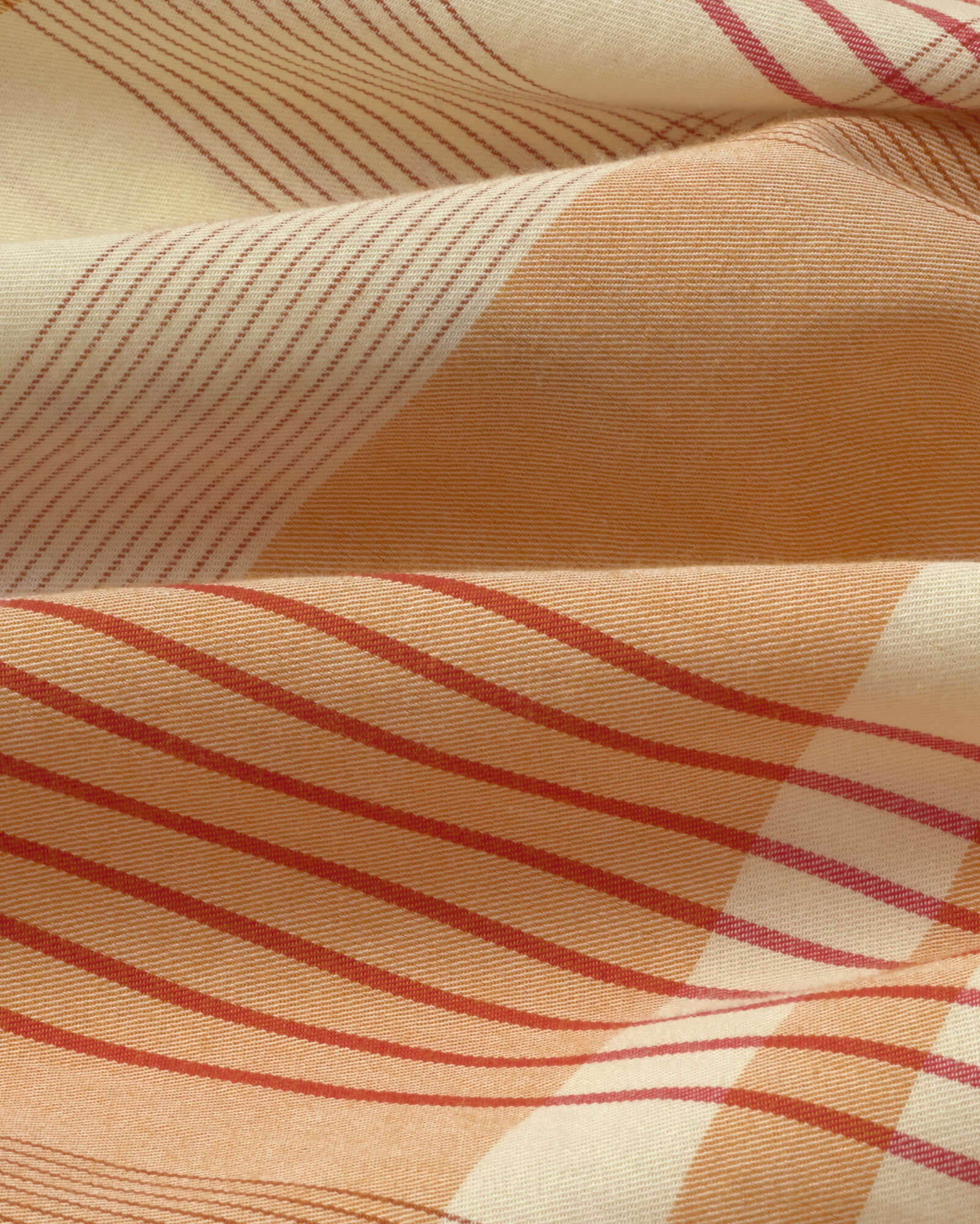 Thinking MU // Plaid Shirt Tom - Orange