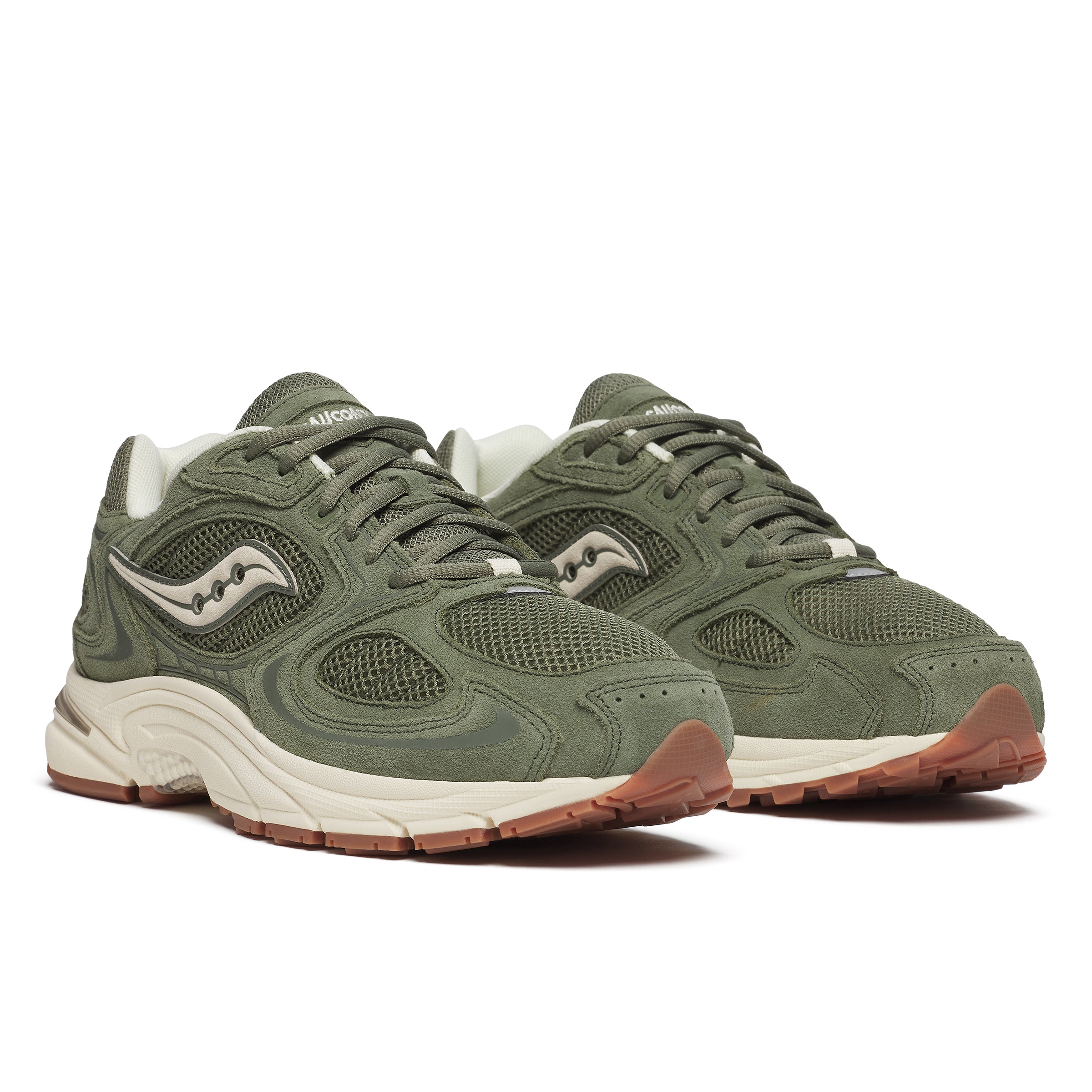 Saucony // Grid Jazz 9 Suede - Olive / Off white