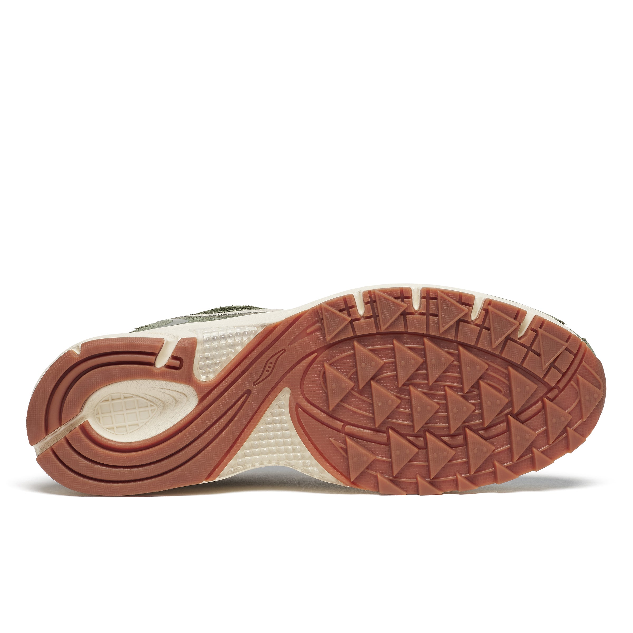 Saucony // Grid Jazz 9 Suede - Olive / Off white