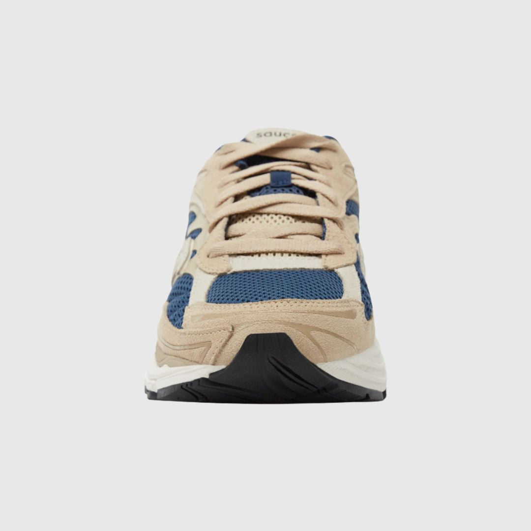 Saucony // Progrid Omni 9 Mens - Beige/Blue