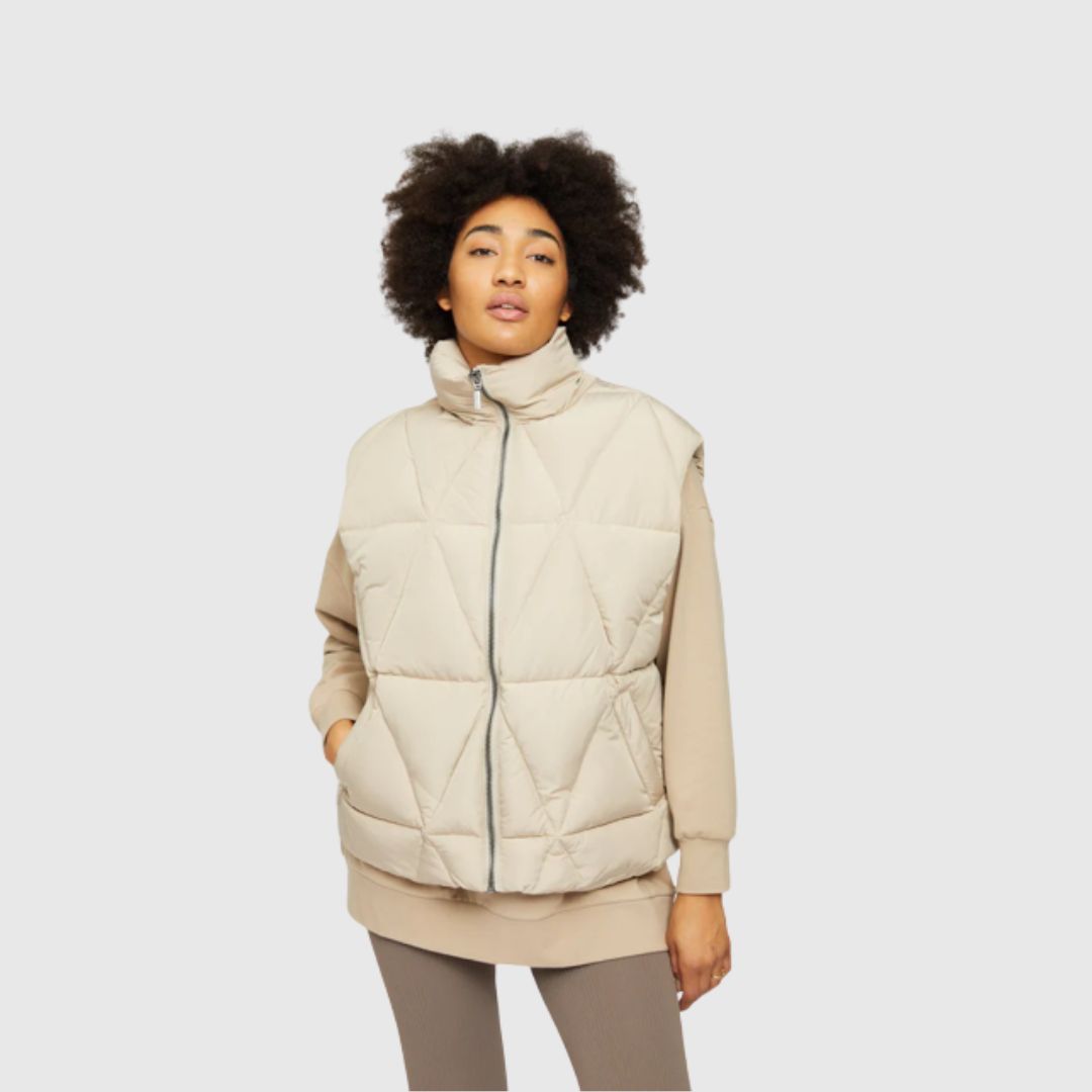 Mazine // Hanska Vest - Light Taupe