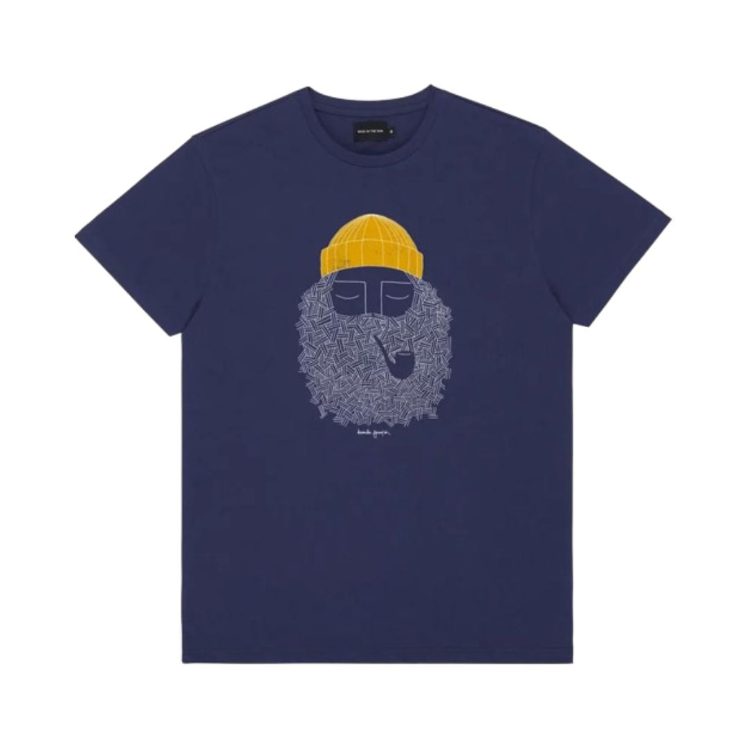Bask in the sun // Smoking pipe - Navy
