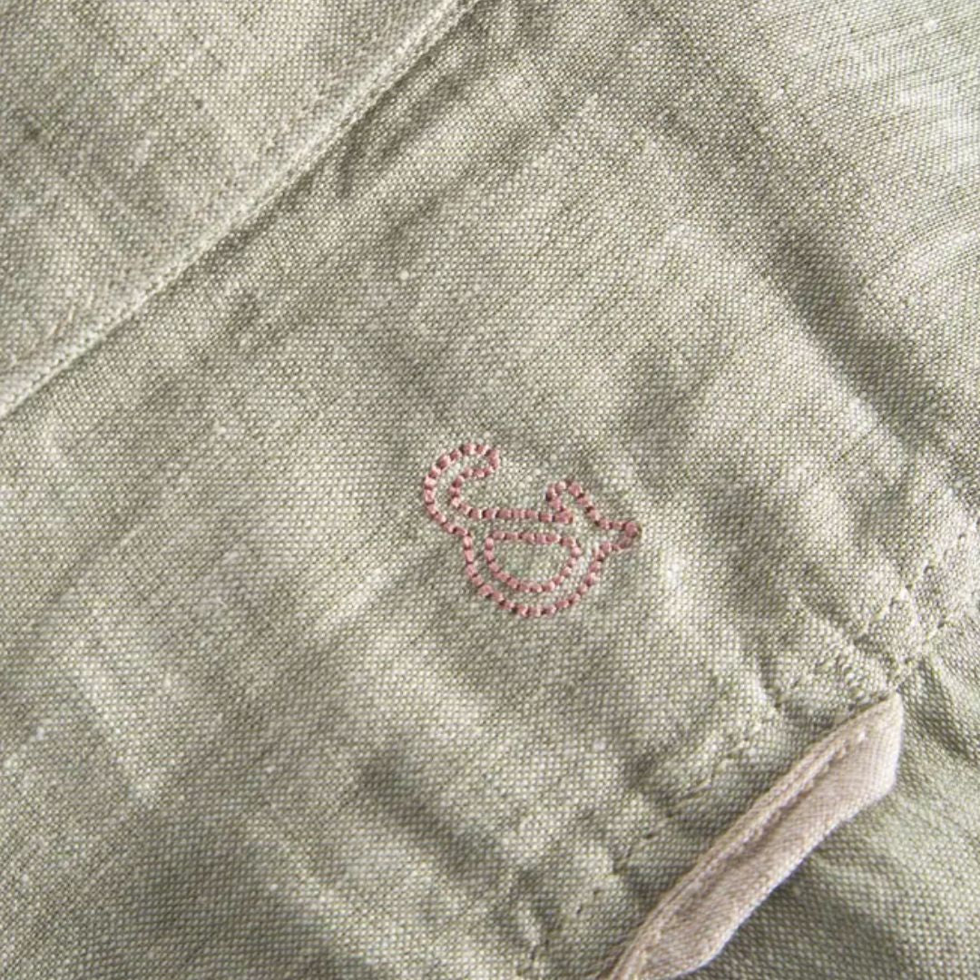 Colours & Sons // Basic Linen Shirt - Olive