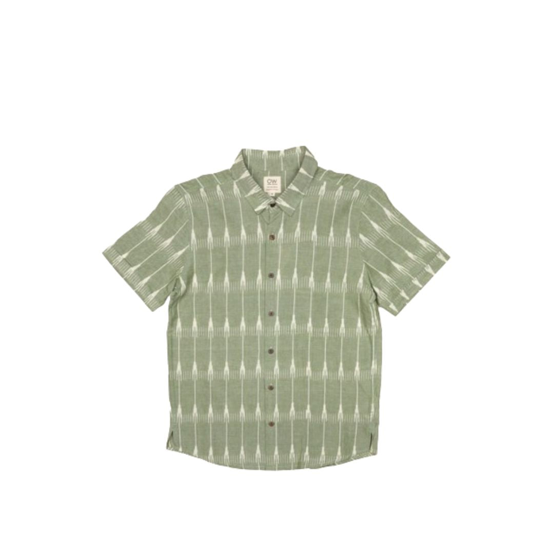 Otherwise // Scala Hand-Woven Shirt - Green