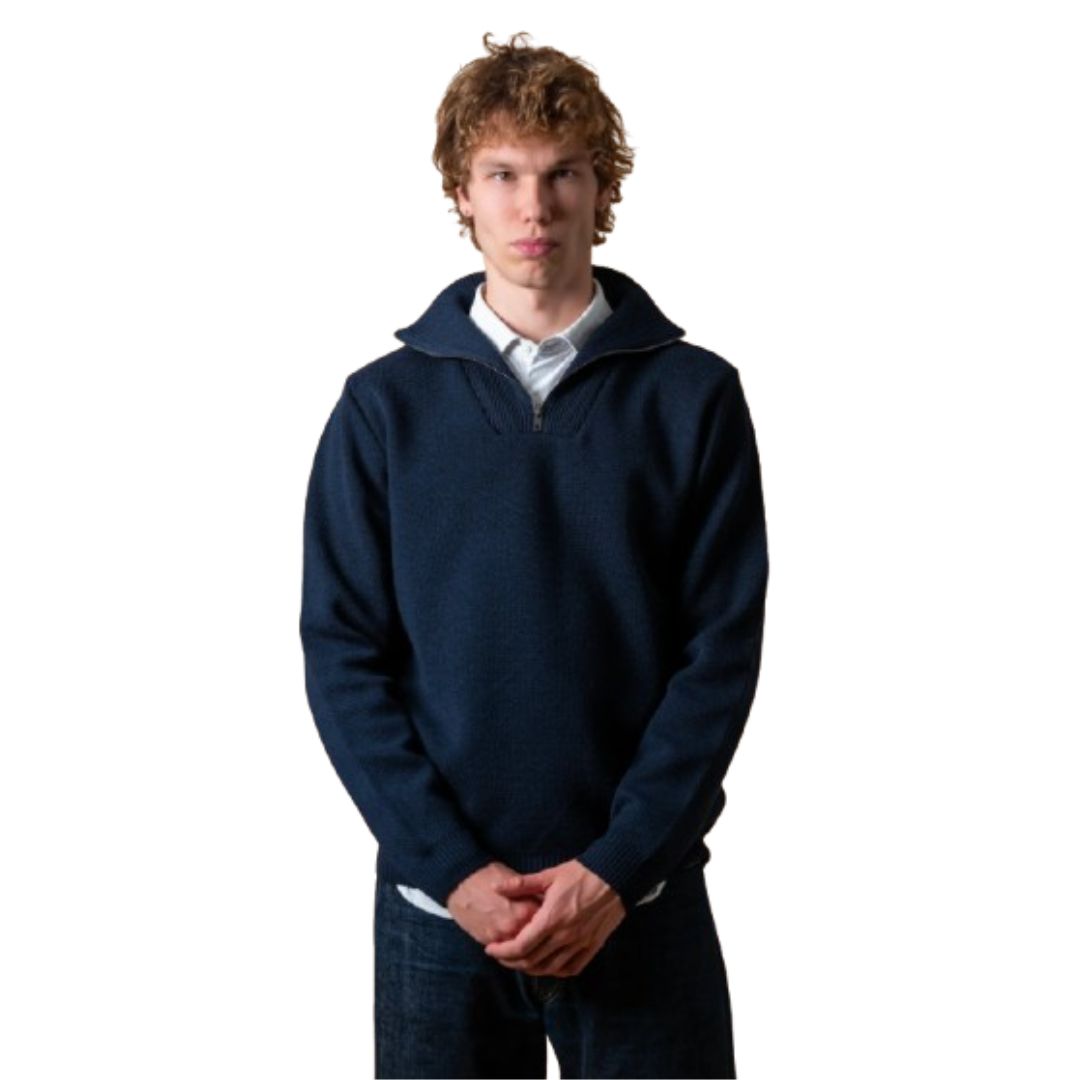 Nitto Knitwear // Pull Youri Camionneur - Navy