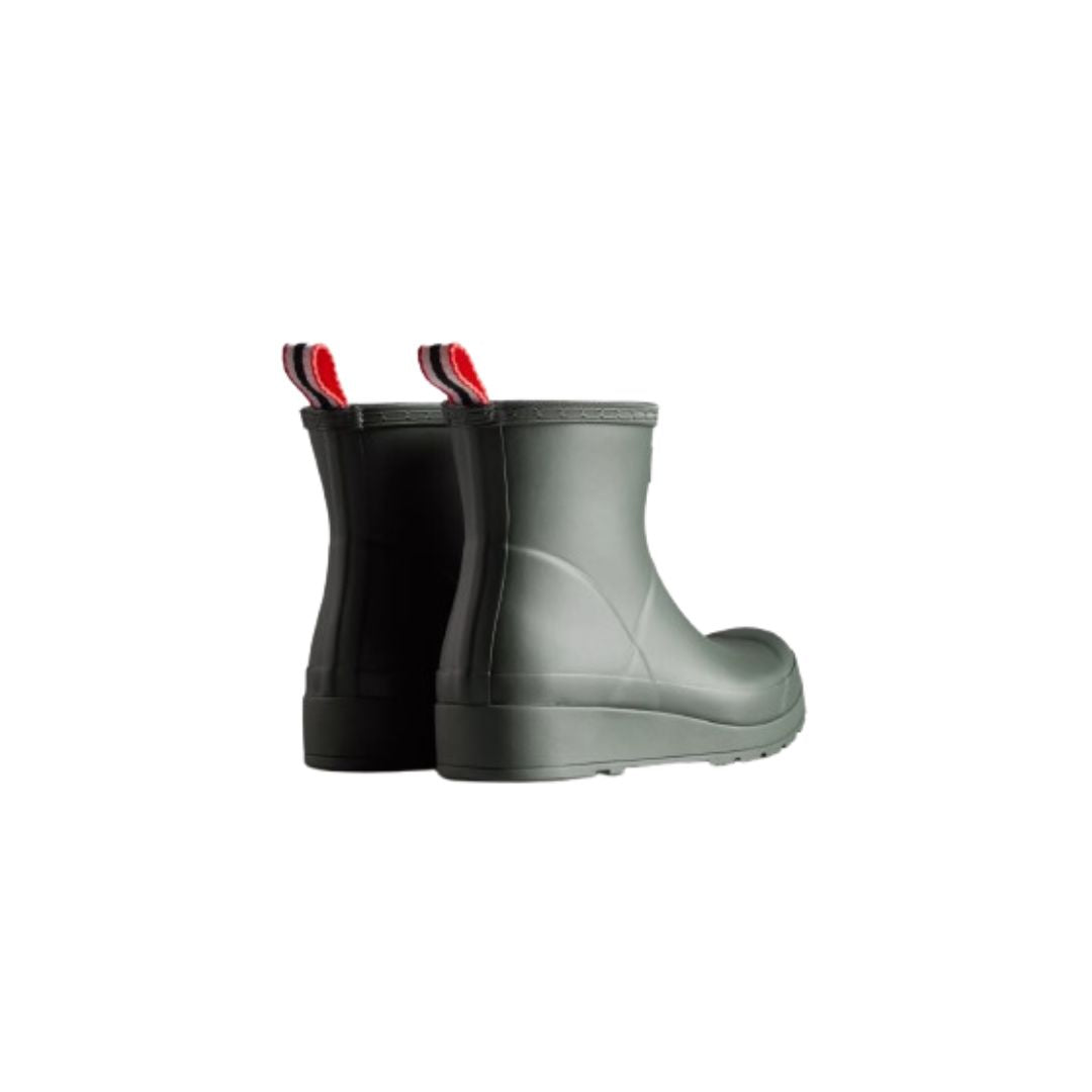 Hunter // Play Short Wellington Boots - Arctic Moss