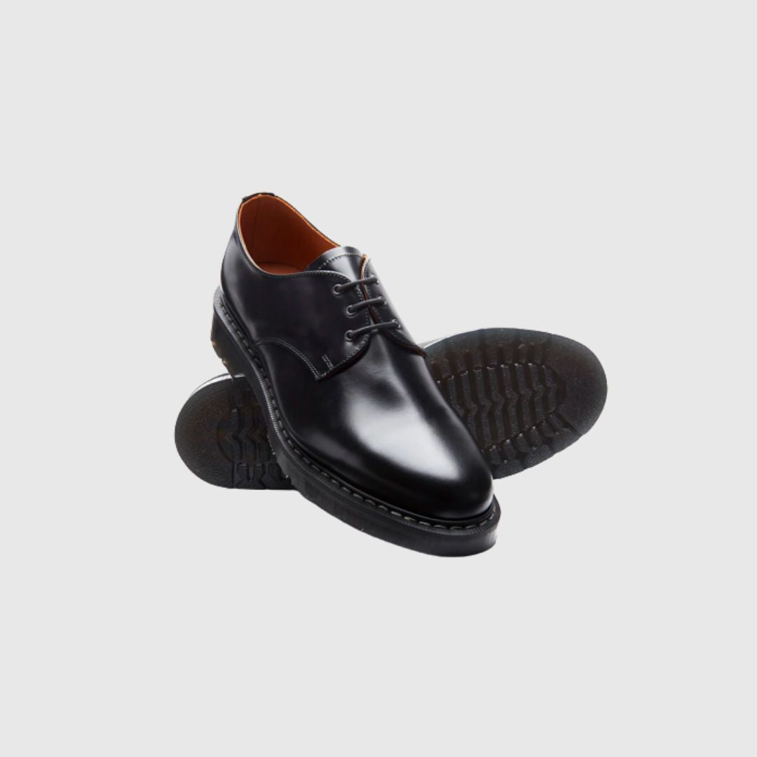 Solovair // S-3-995-BK-G Black Hi-Shine