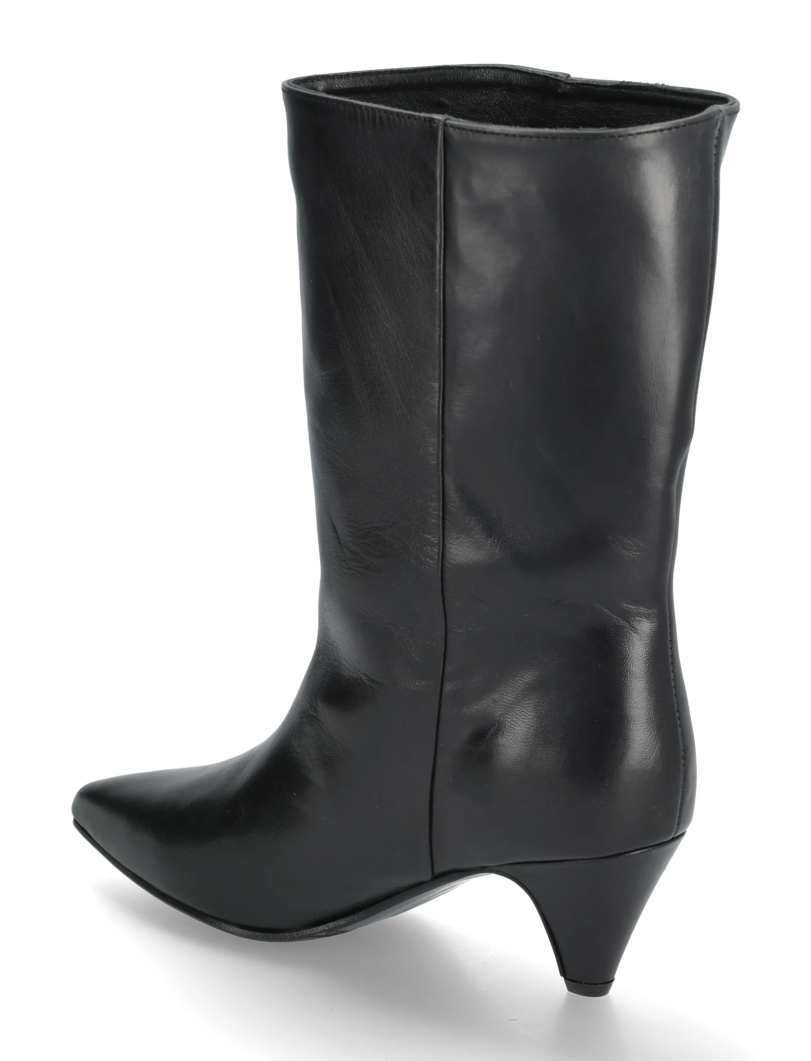 Billi Bi // Ankle Boots - Black Nappa