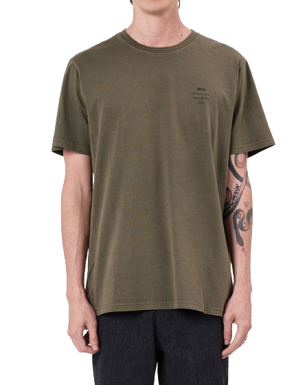 Neuw // Organic Band Tee - Olive