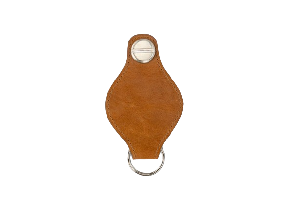 Garzini // Lusso AirTag Key Holder - Brushed Cognac