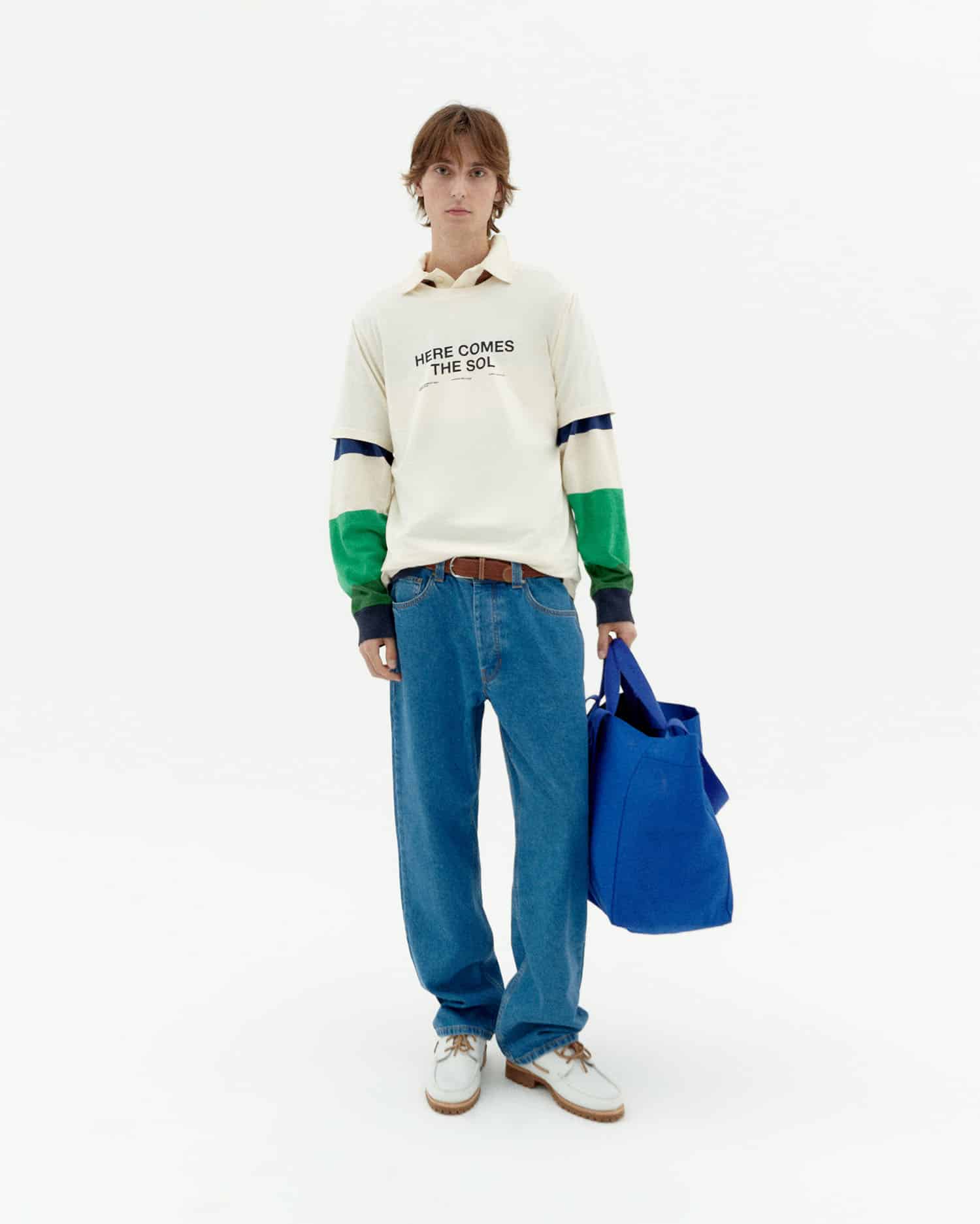 Thinking MU // Classic Sol Zach Tee - White