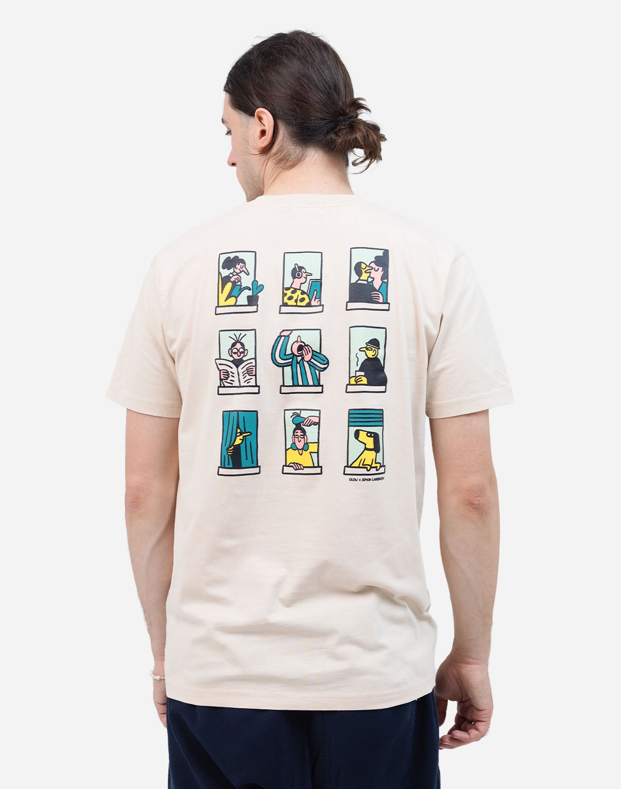 Olow // Building T-Shirt -Cream
