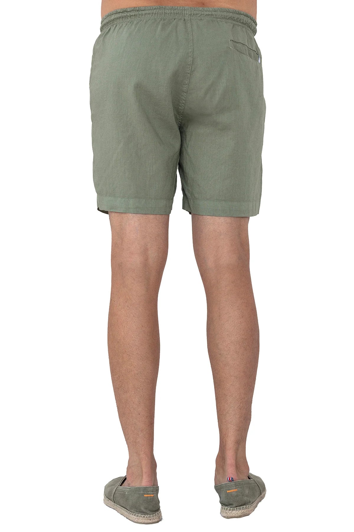 Ravens View // TOM LINEN SHORTS - Khaki