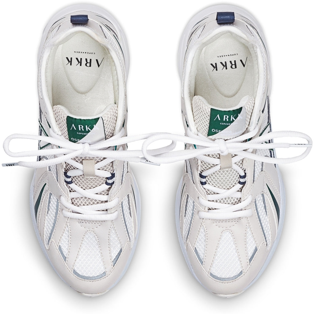 ARKK // Oserra Mesh S-SP Women Sneakers - White Evergreen