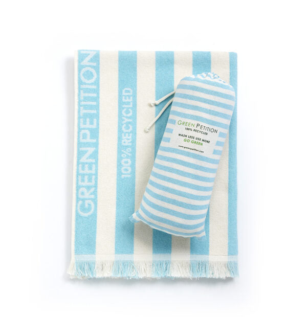 Green Petition // Delmor Capri Beach Towel