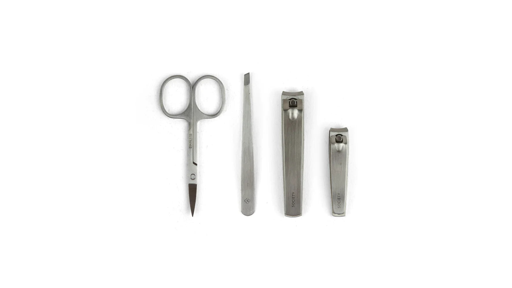 Society Paris // Travel Nail Kit - Stainless Steel