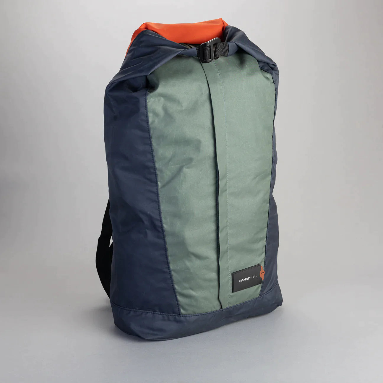 Property Of // Carlos Foldable Duffle - Green/Navy/Orange
