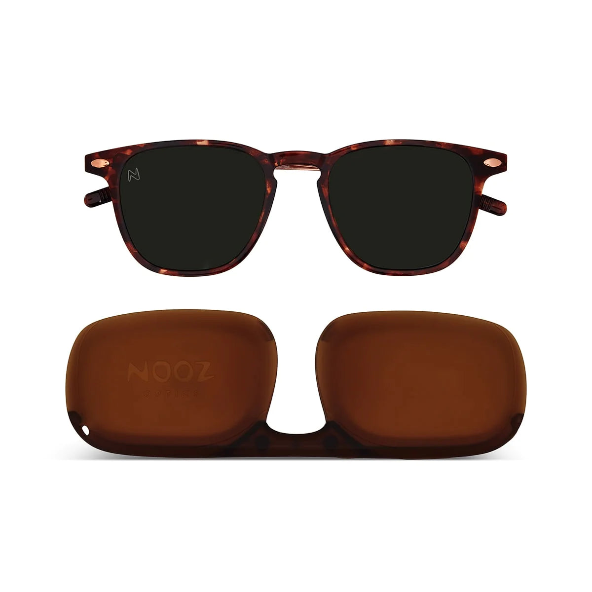 Nooz // Sun Glasses 'Dino' - Classic tortoise