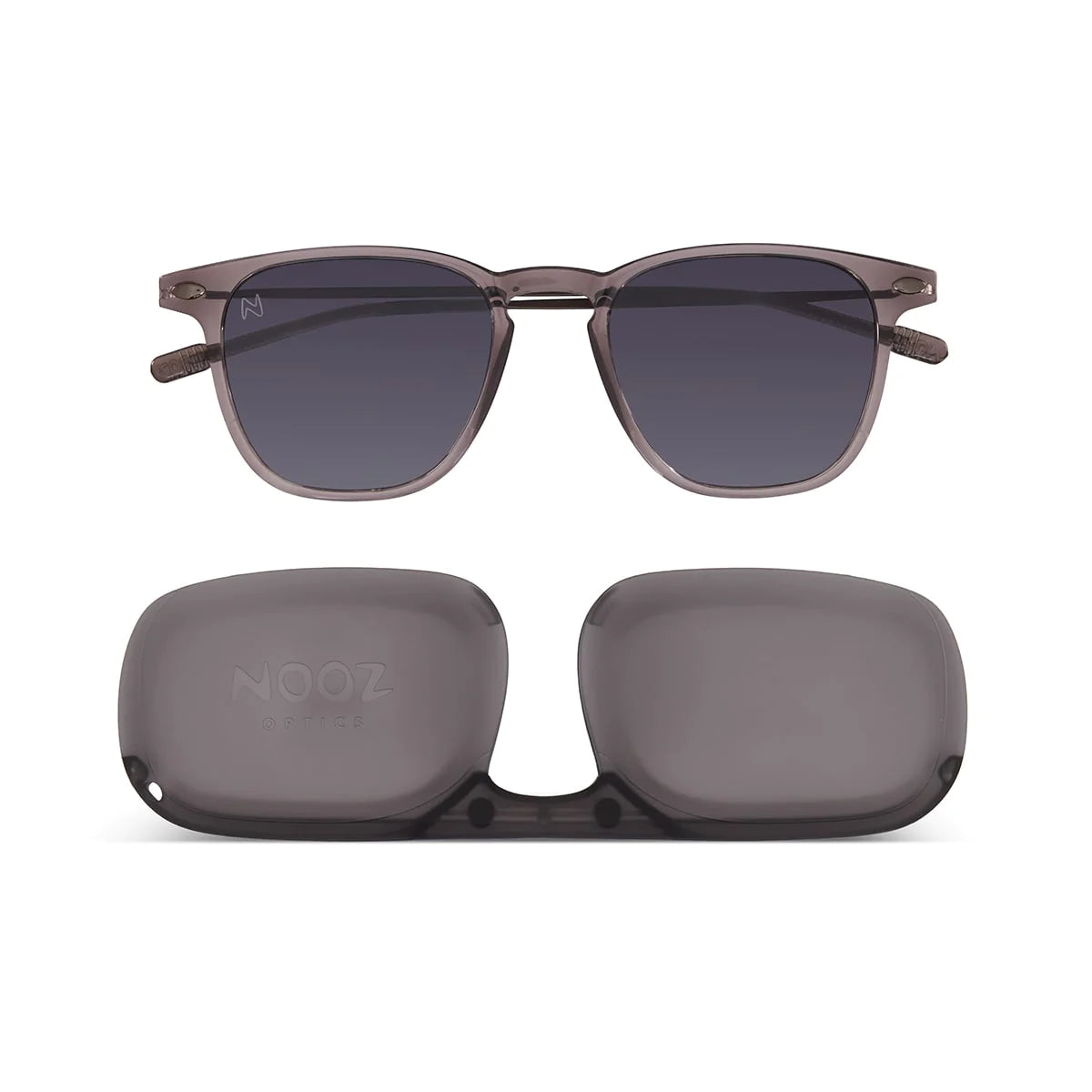 Nooz // Sun Glasses 'Dino' - Dark Grey