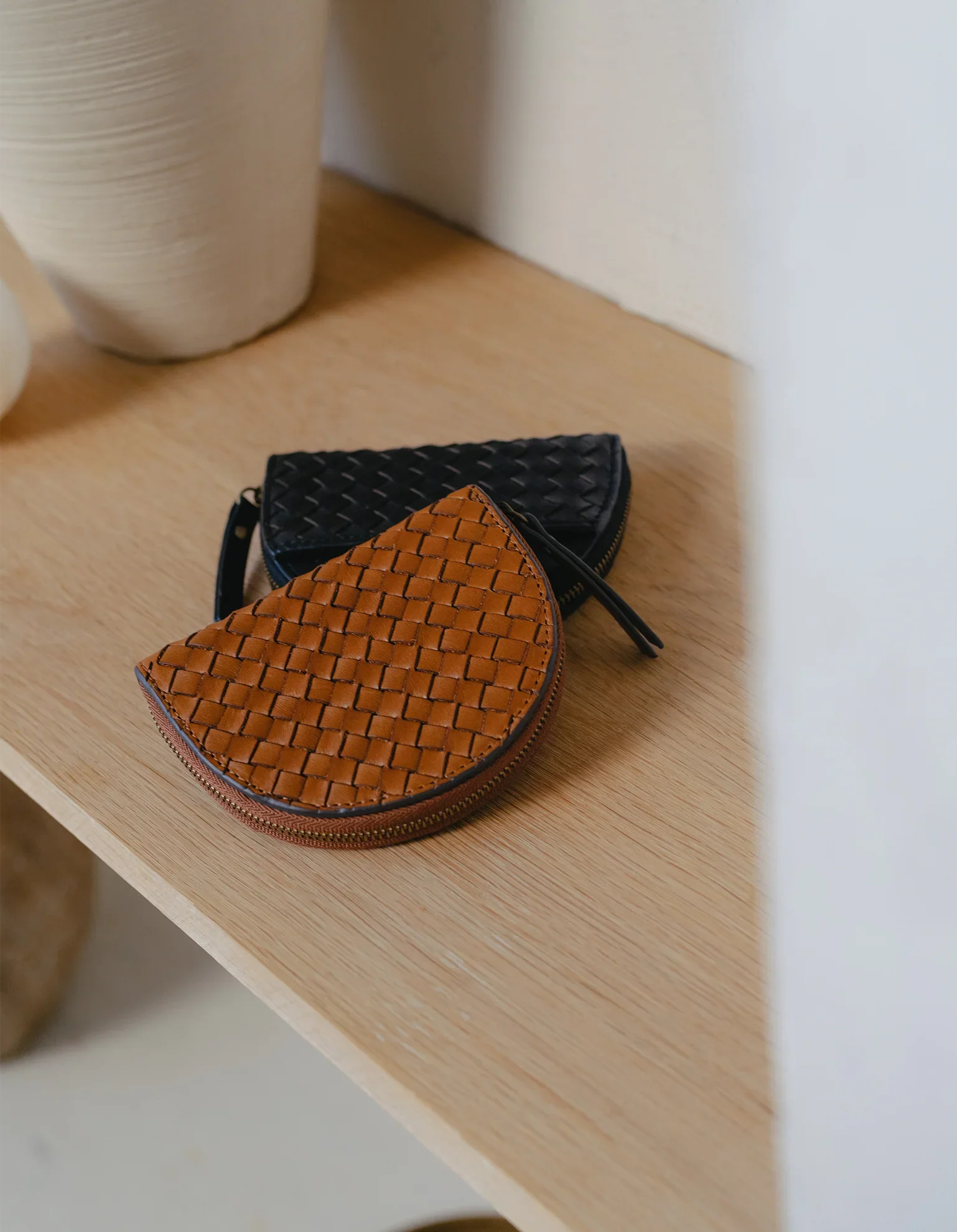 O My Bag // Laura Coin Purse - Cognac