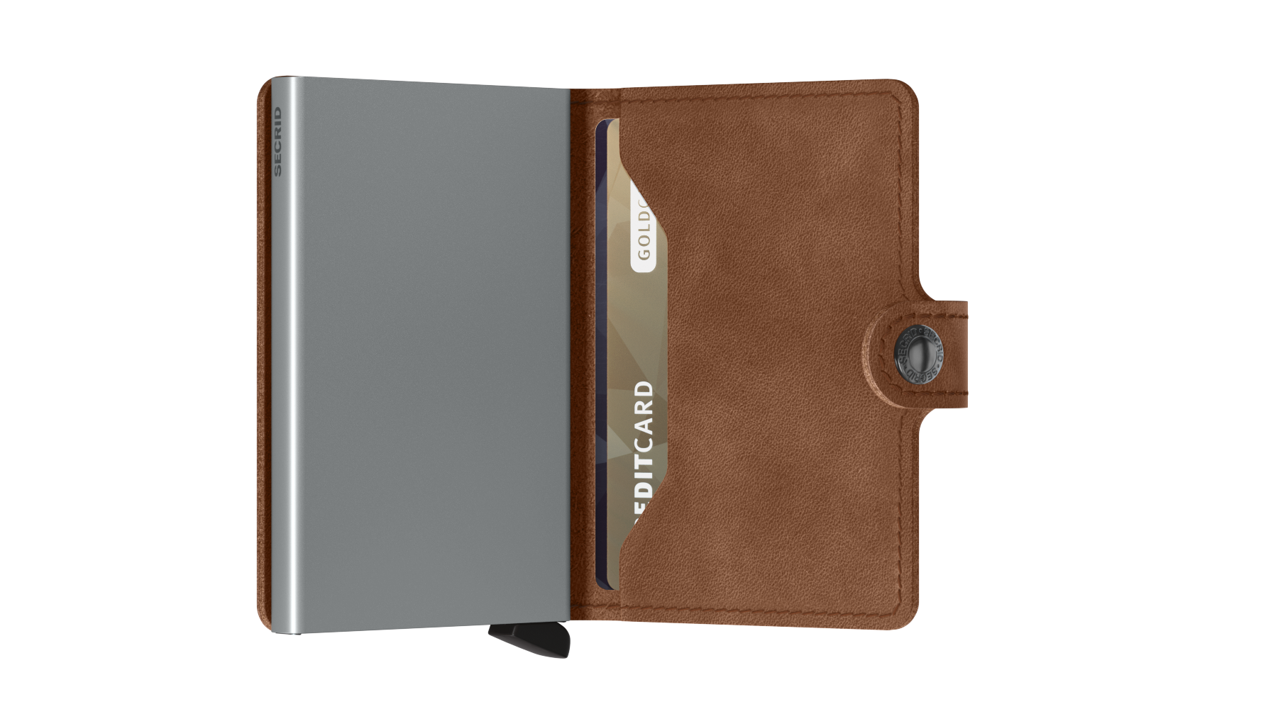Secrid // Miniwallet - Vintage Cognac/Silver
