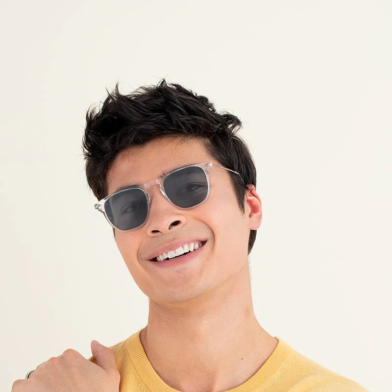 Nooz // Sun Glasses 'Dino' - Crystal