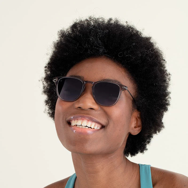 Nooz // Sun Glasses 'Dino' - Dark Grey