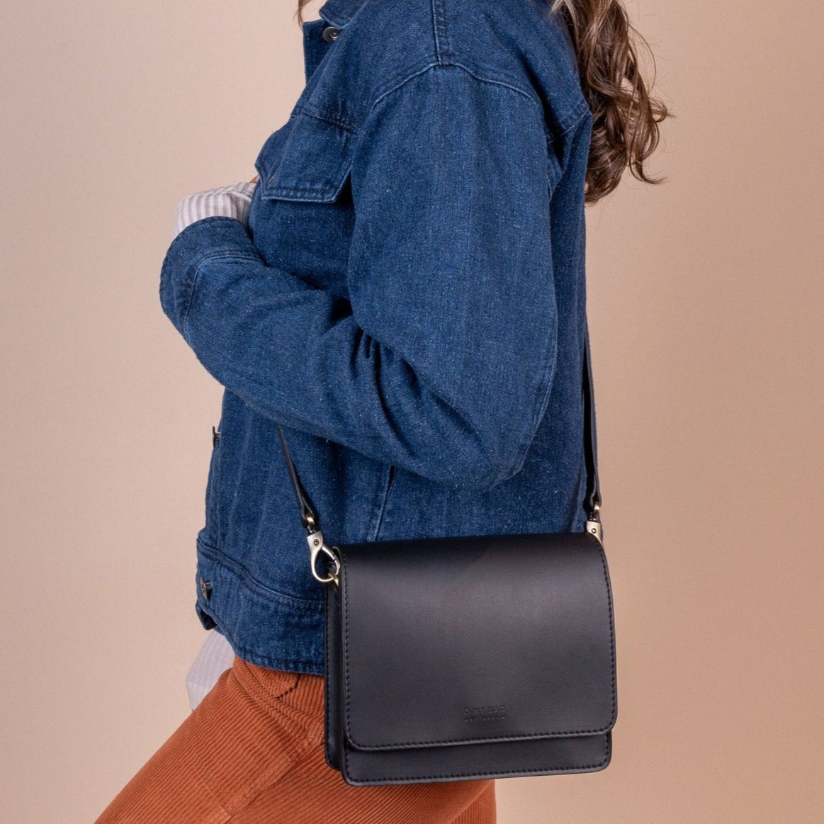 O My Bag // Audrey Mini Bag - Black (Apple Leather)