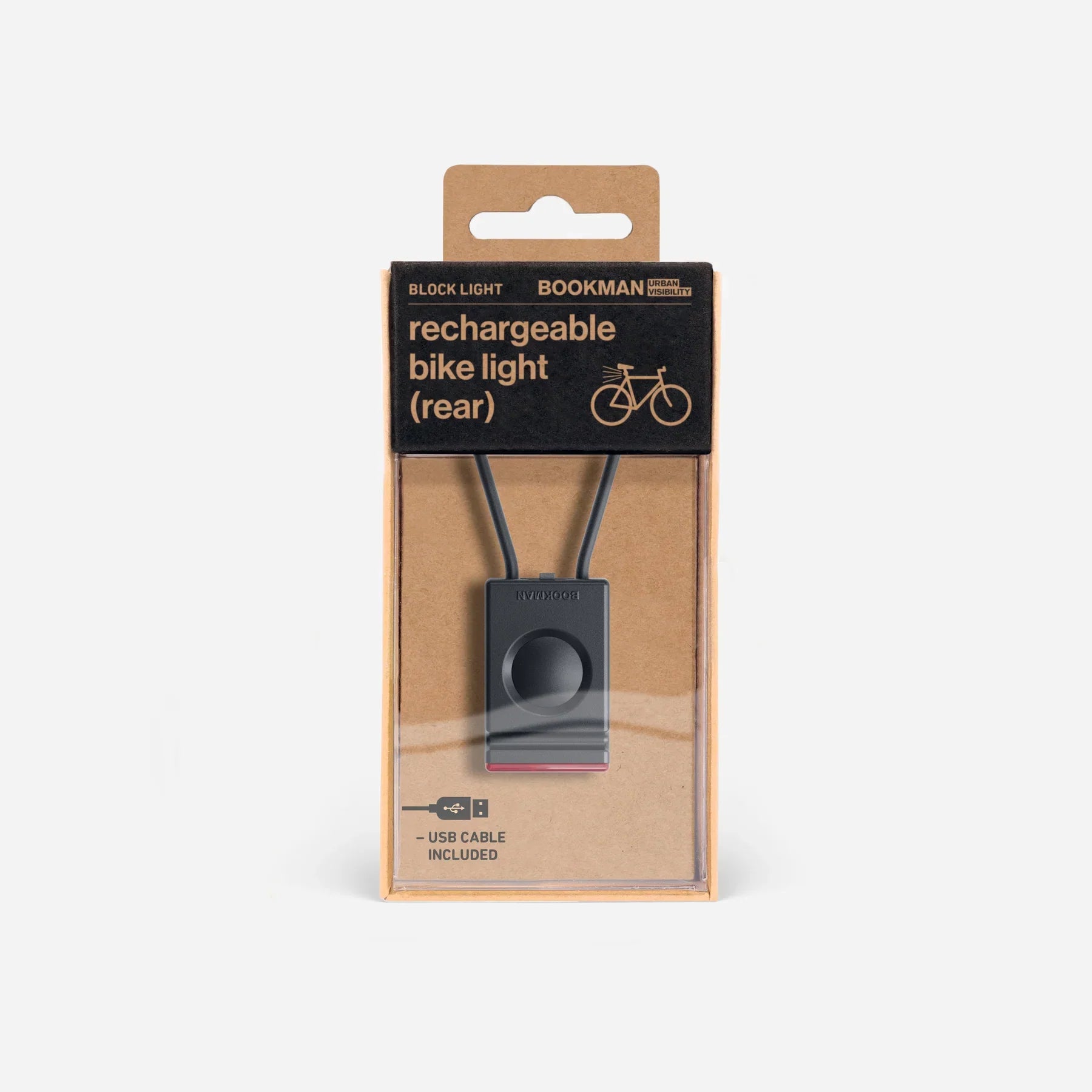 Bookmann // Block Light Rear - Black