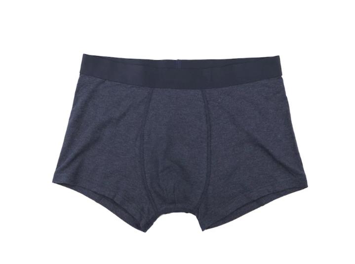The Product // Men 2 xBamboo Boxer - Navy Melange